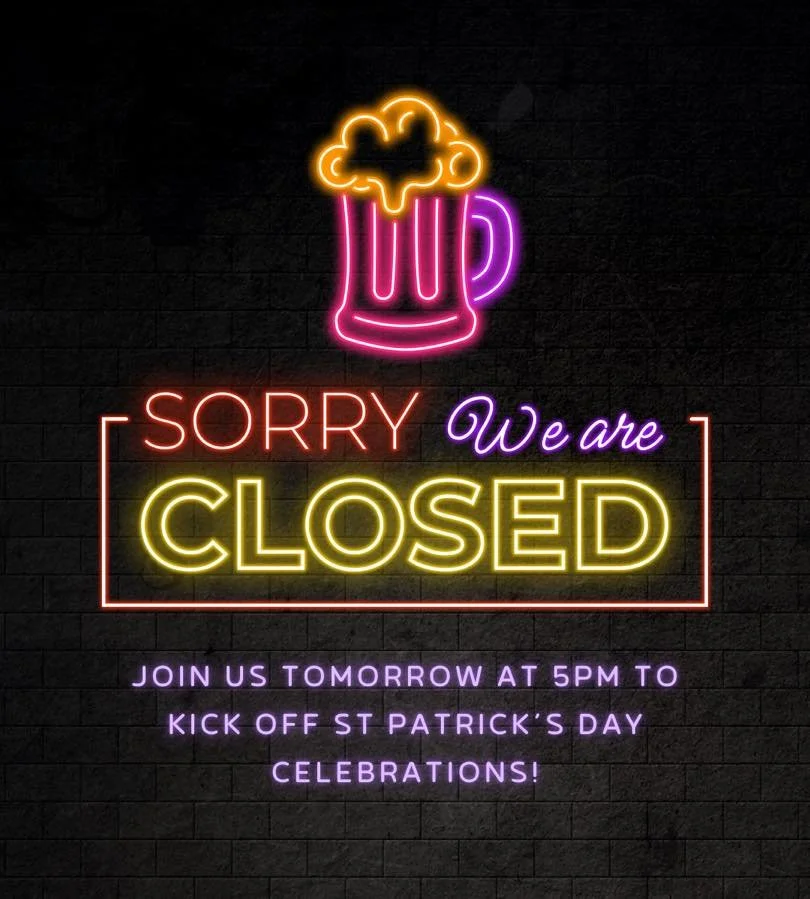 Sumimasen friends! 
We have given our staff a well deserved night off to celebrate the end of the season. However, we will be back tomorrow bright eyed and bushy tailed (probs not, who are we kidding it’s a staff party) and ready to celebrate