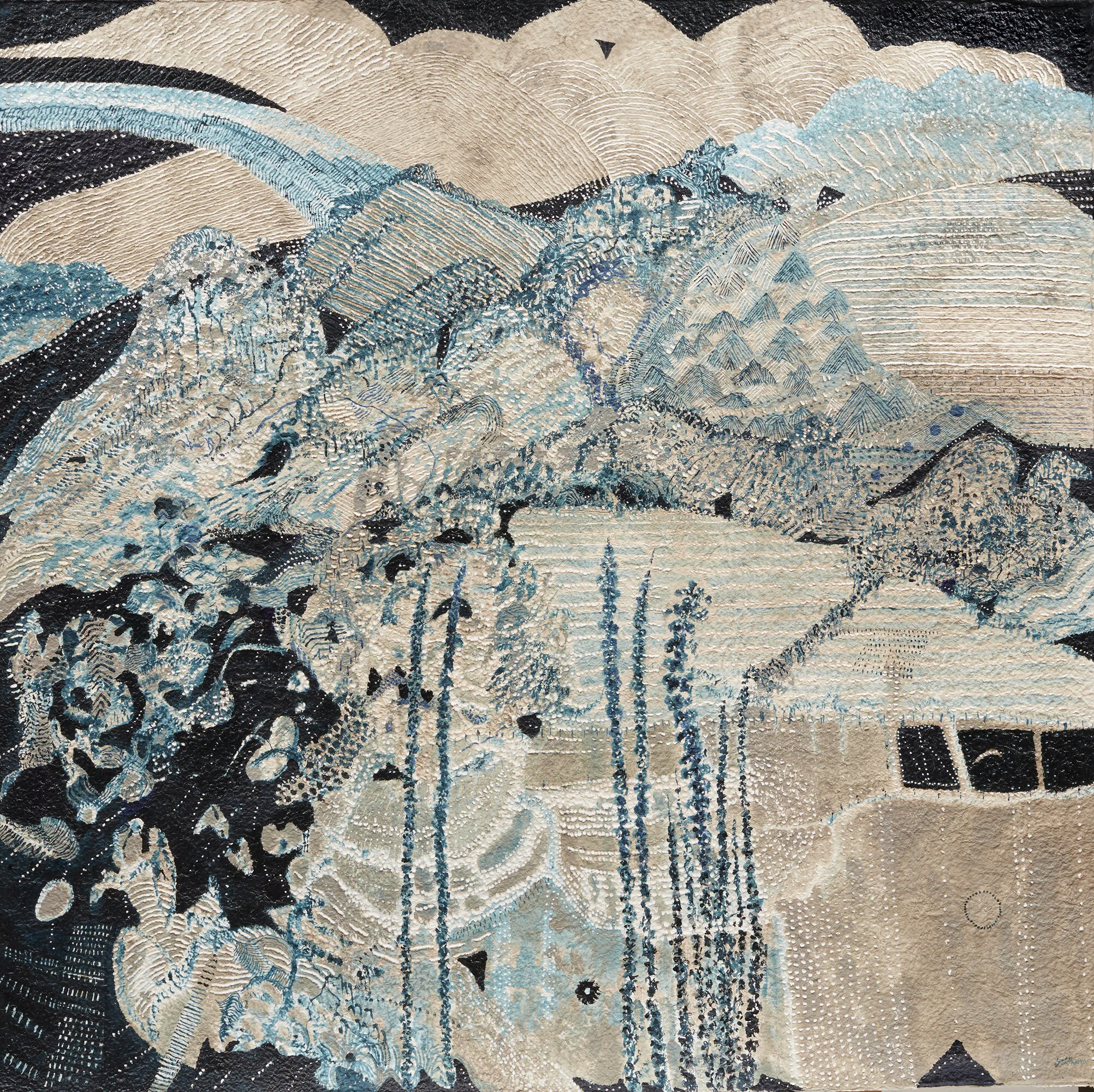 Yeoman's Bay - Blue Lillies 