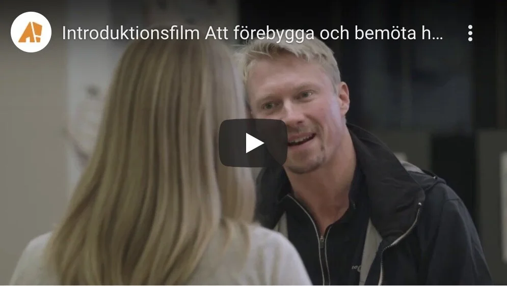 Sveriges Allmännyttas webbutbildning om hot och våld