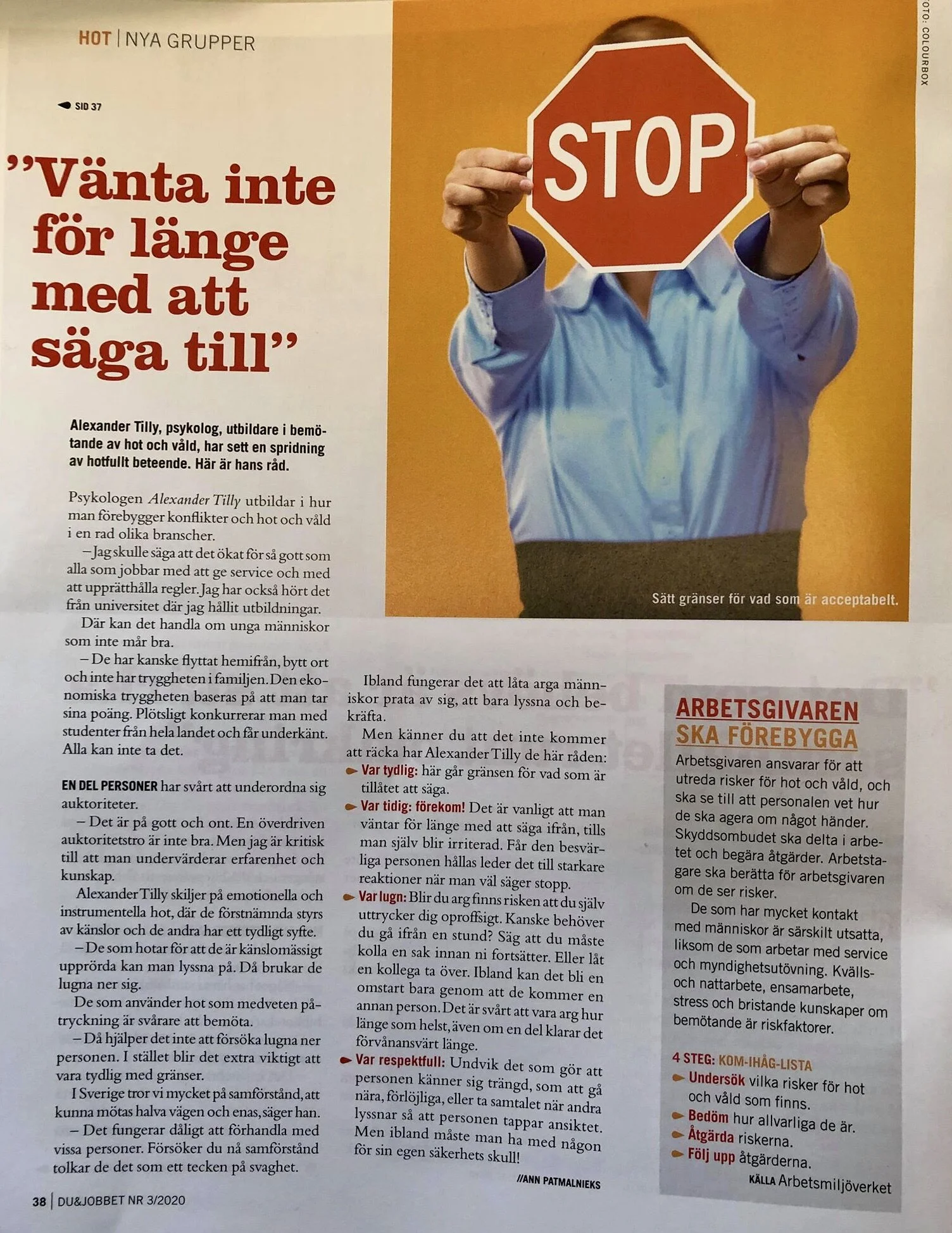 Intervjuad om hot och våld på universitet och bibliotek