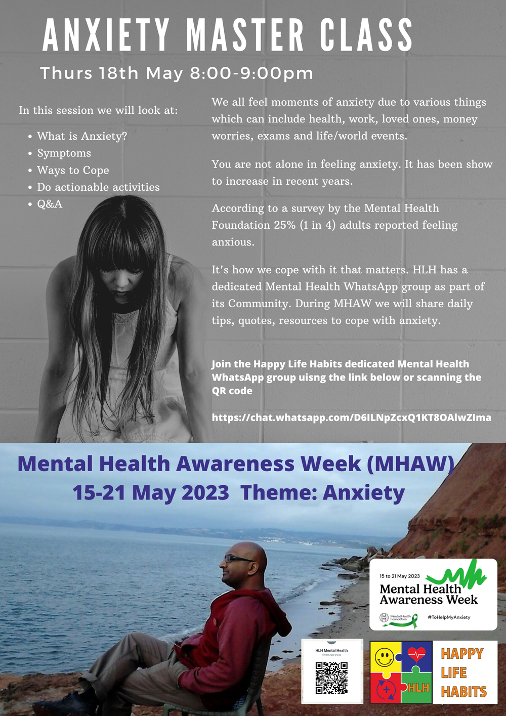 Grayscale Photo Background Mental Health Poster.png