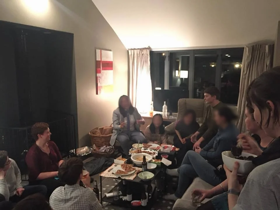 ALMA Students hanging out at the 2018 Conference