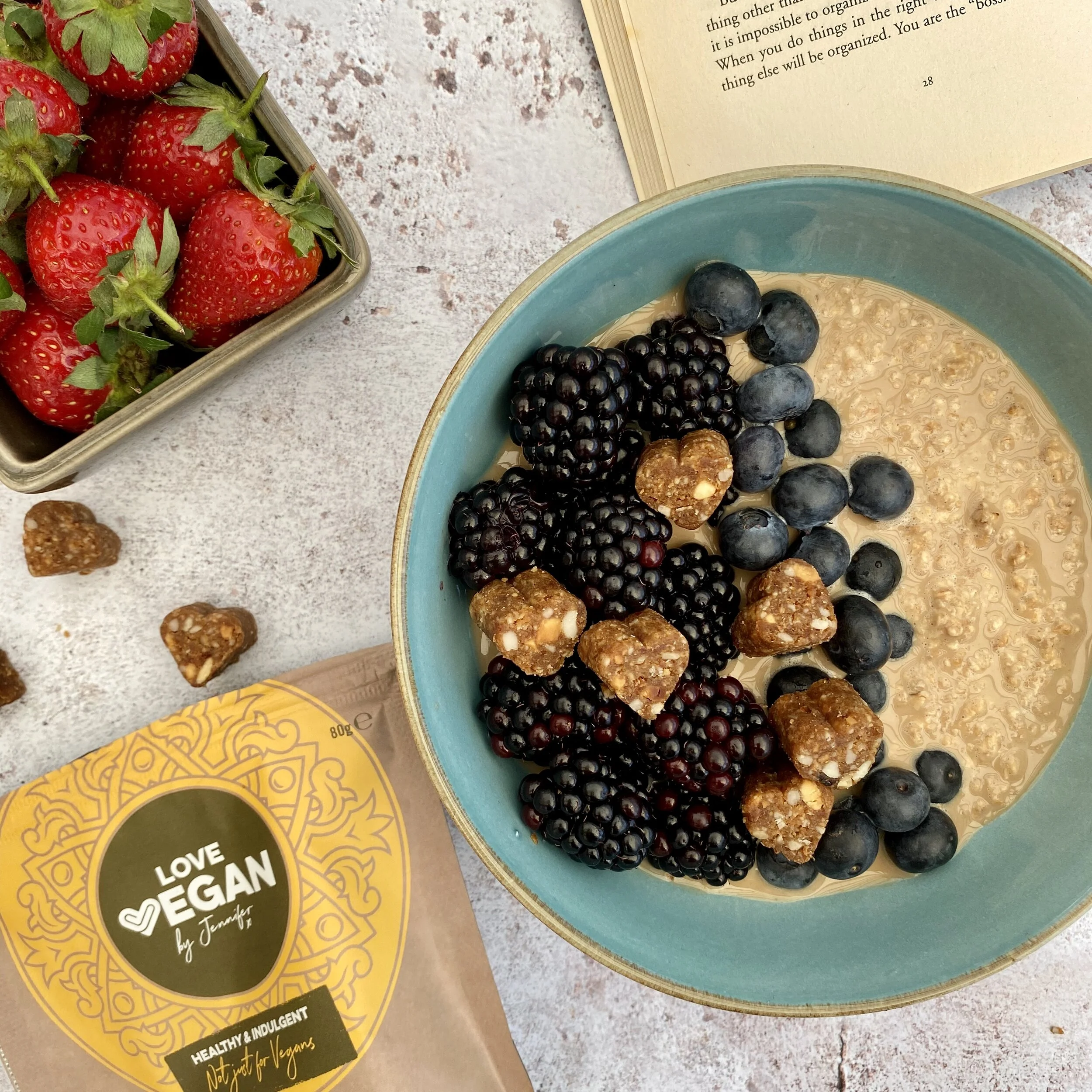 Overnight Mocha and Caramel Oats