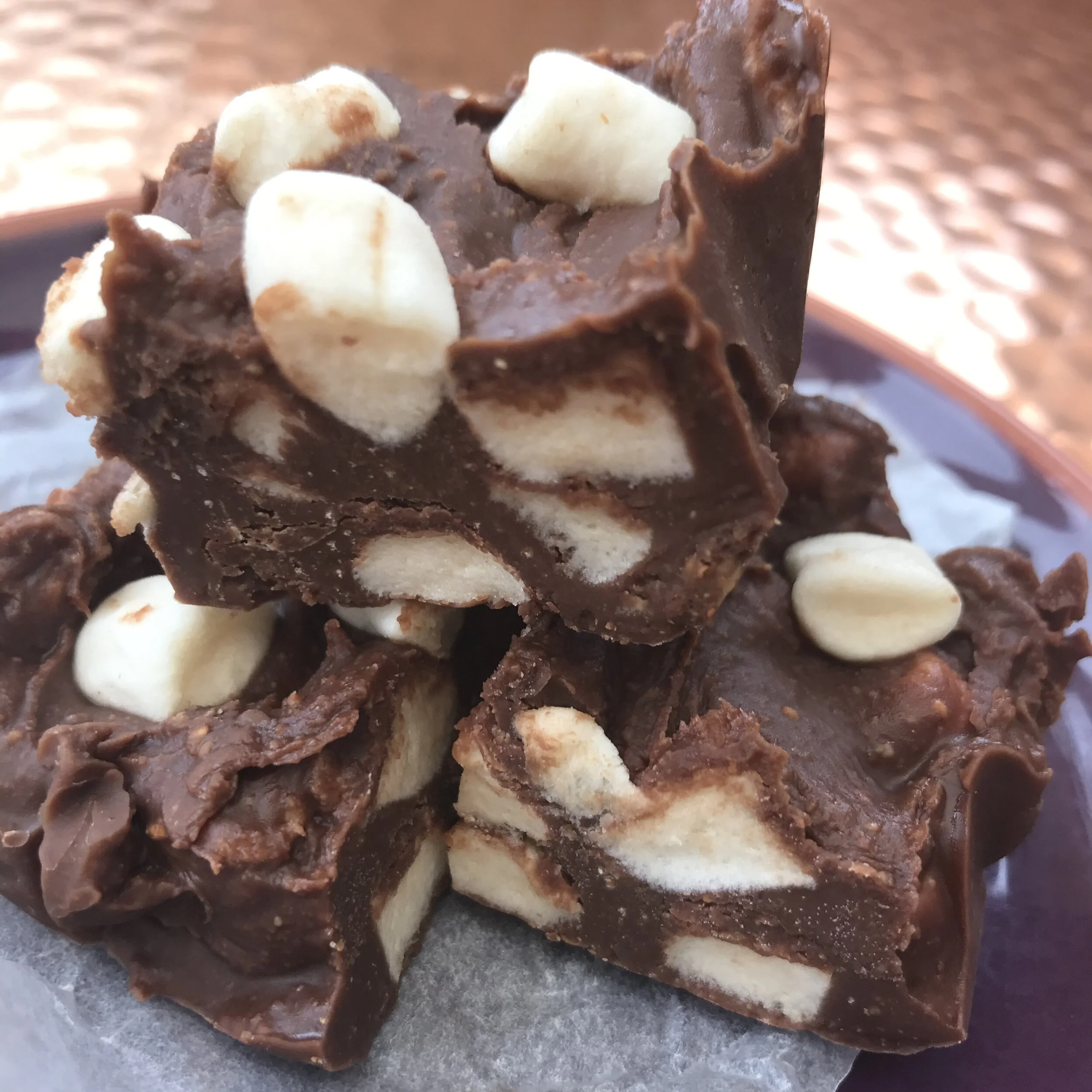 Vegan Marshmallow Fudge