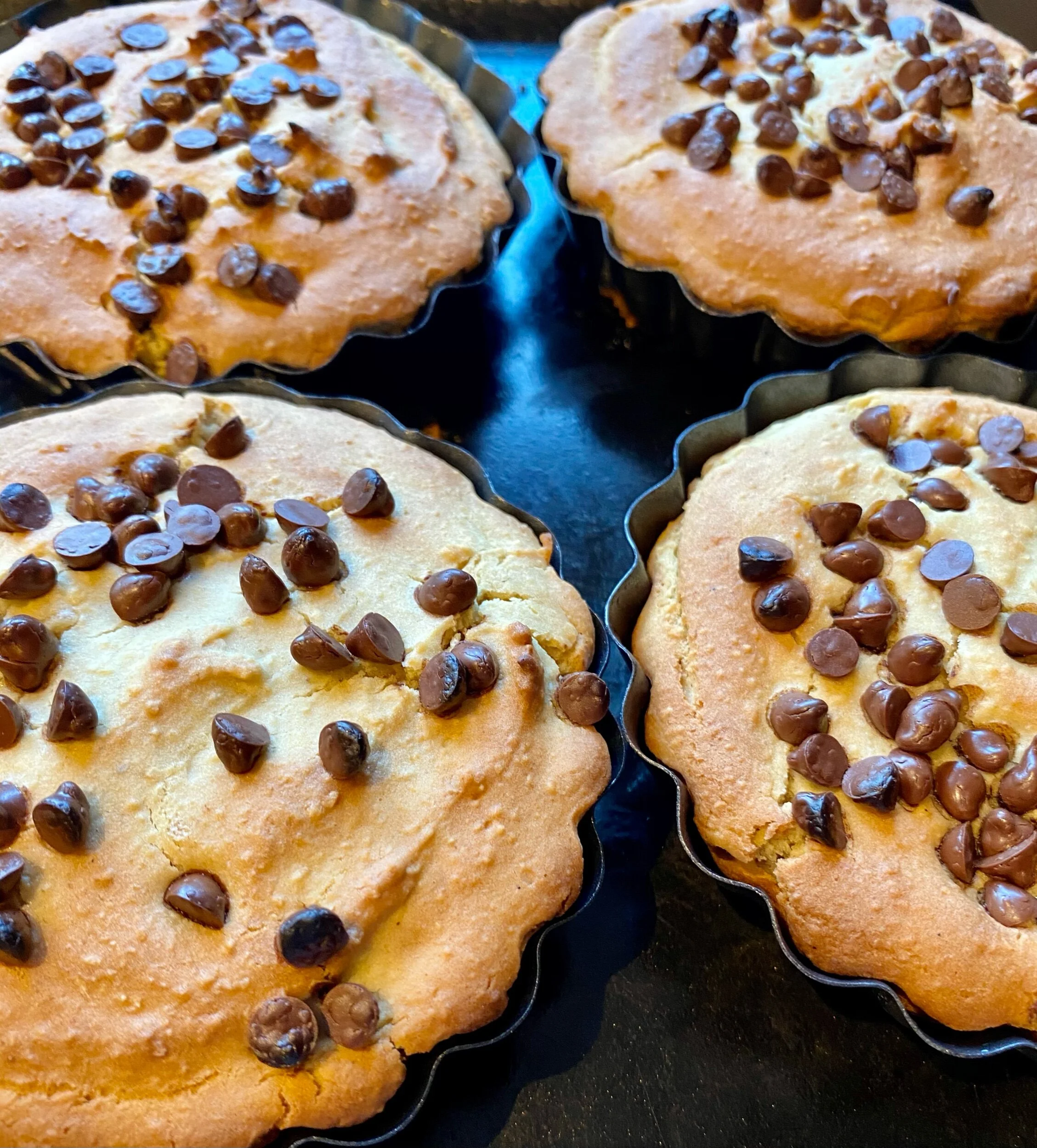 Cookie dough pie