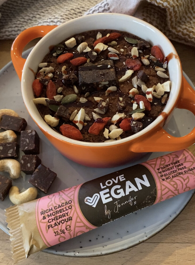 Ooey Gooey Baked Oats