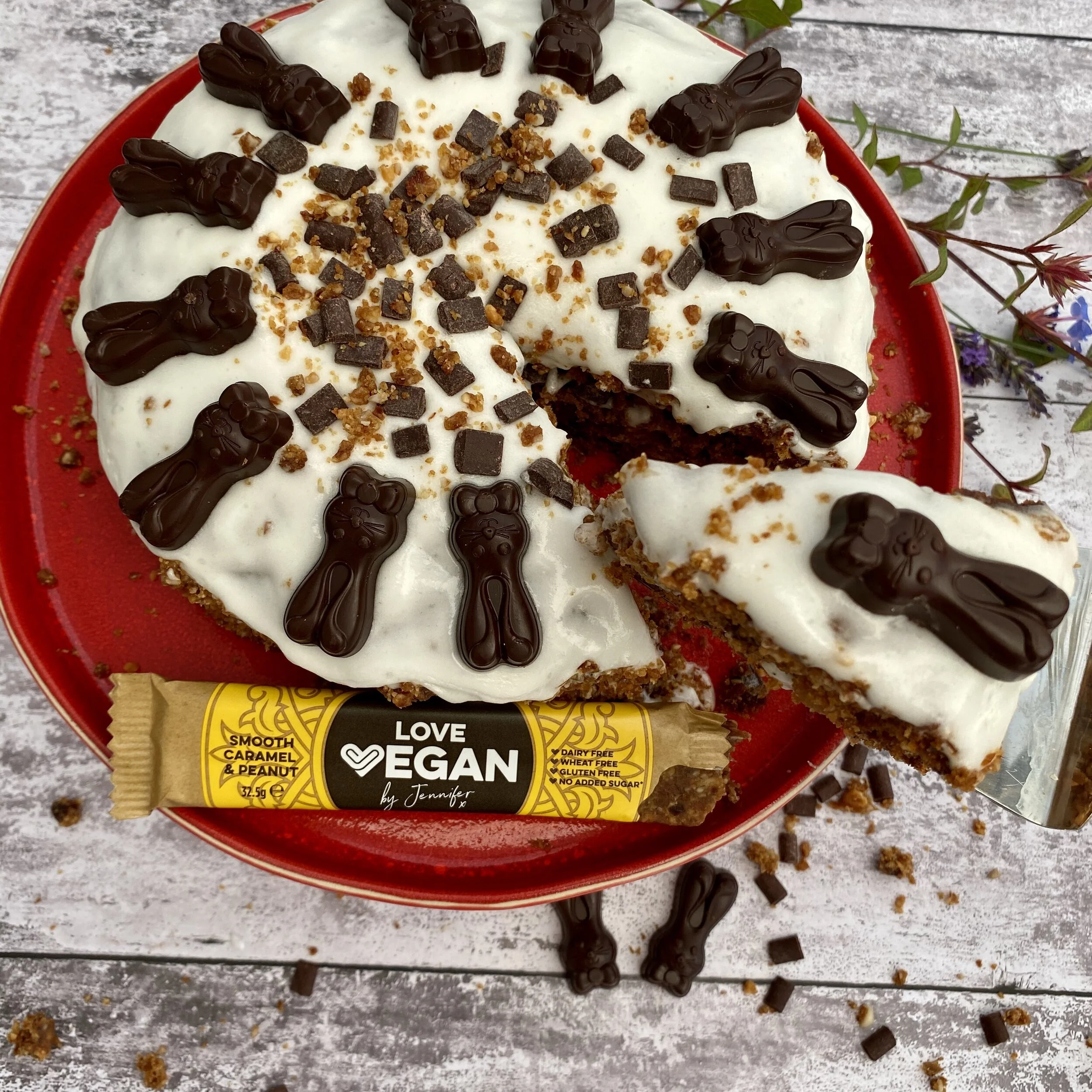 Vegan Easter Carrot Cake