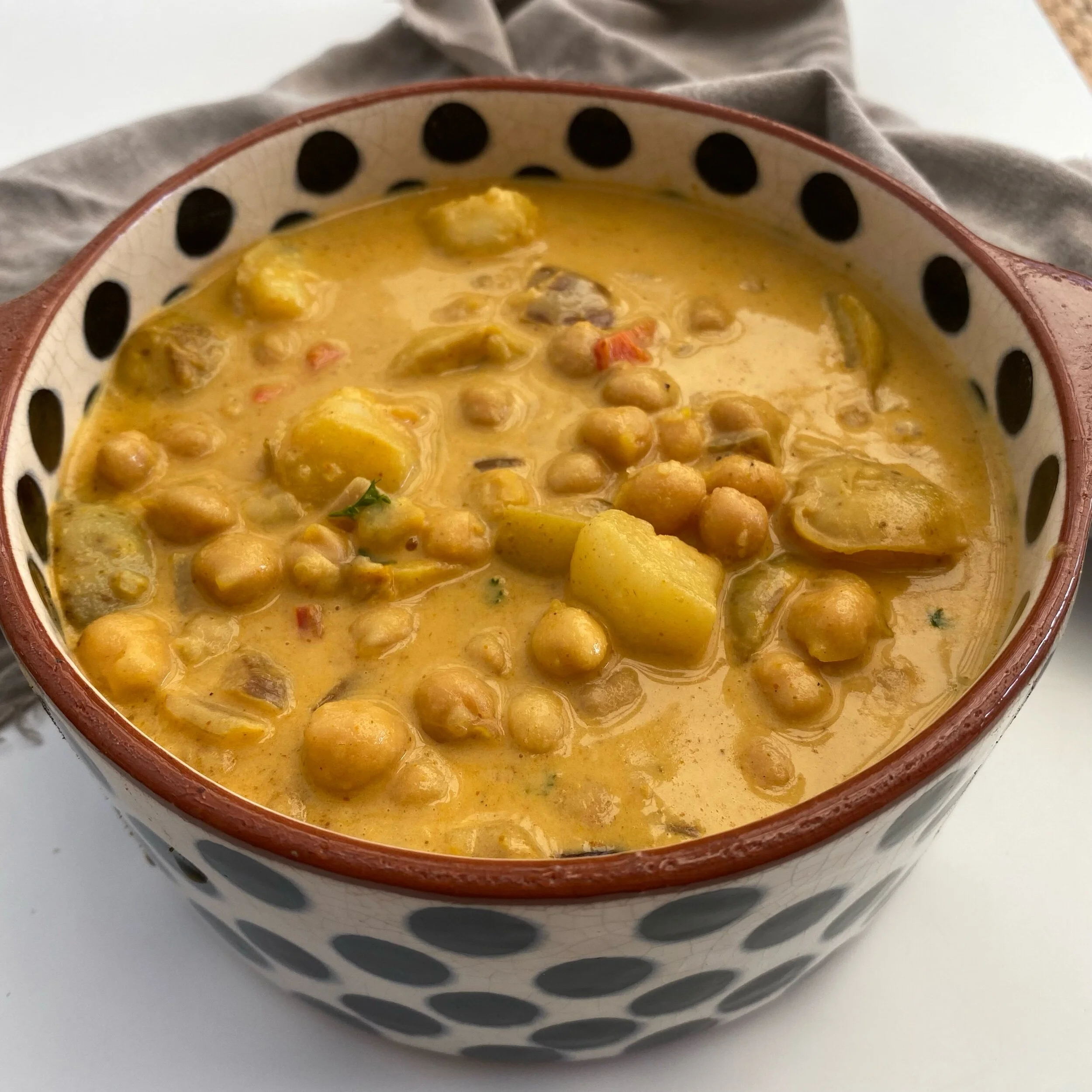 Creamy Chickpea and Potato Curry