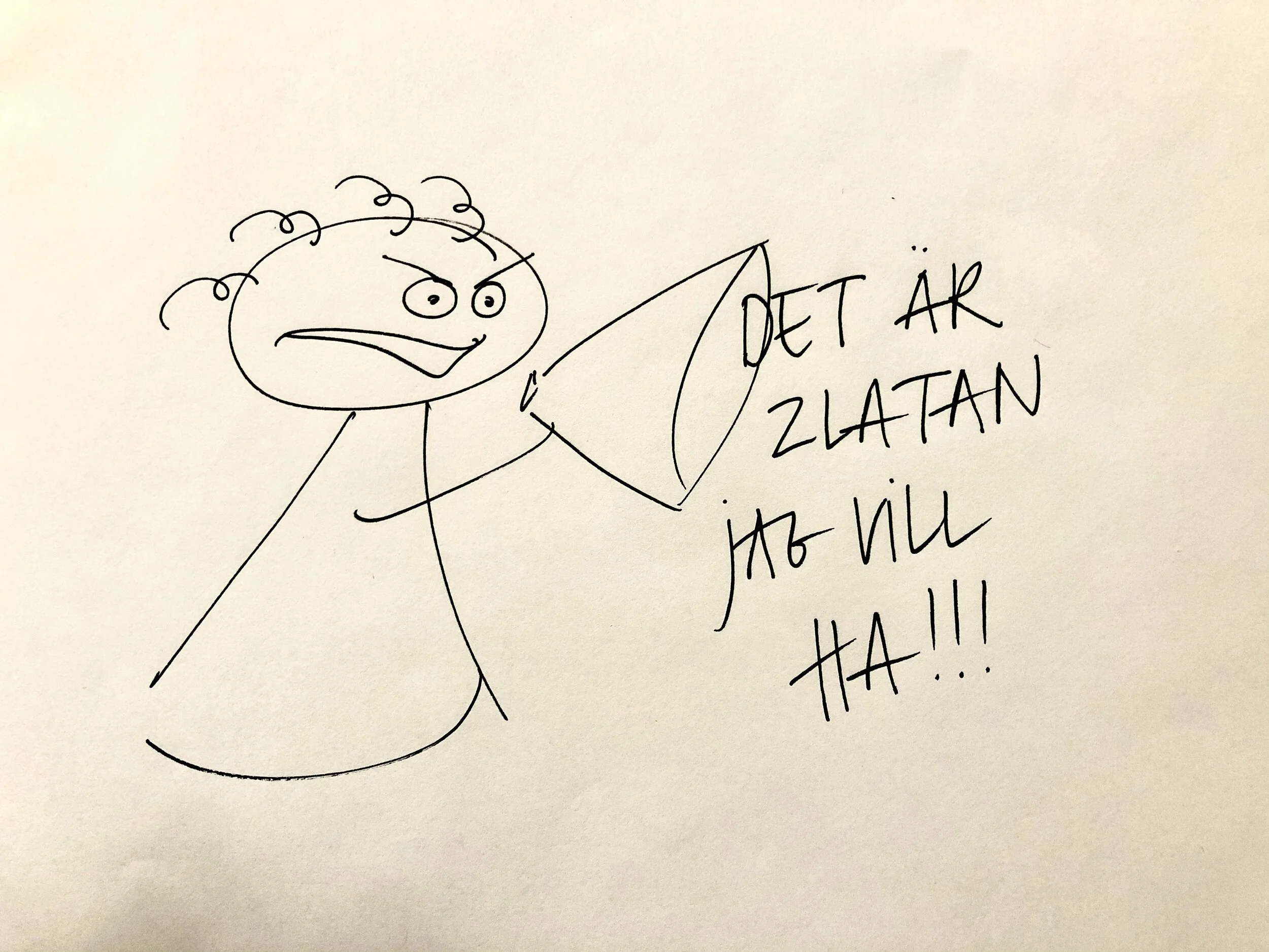 Snälla VD! Inte en “Zlatanmetafor” till! Du framstår bara som en okunnig människa!