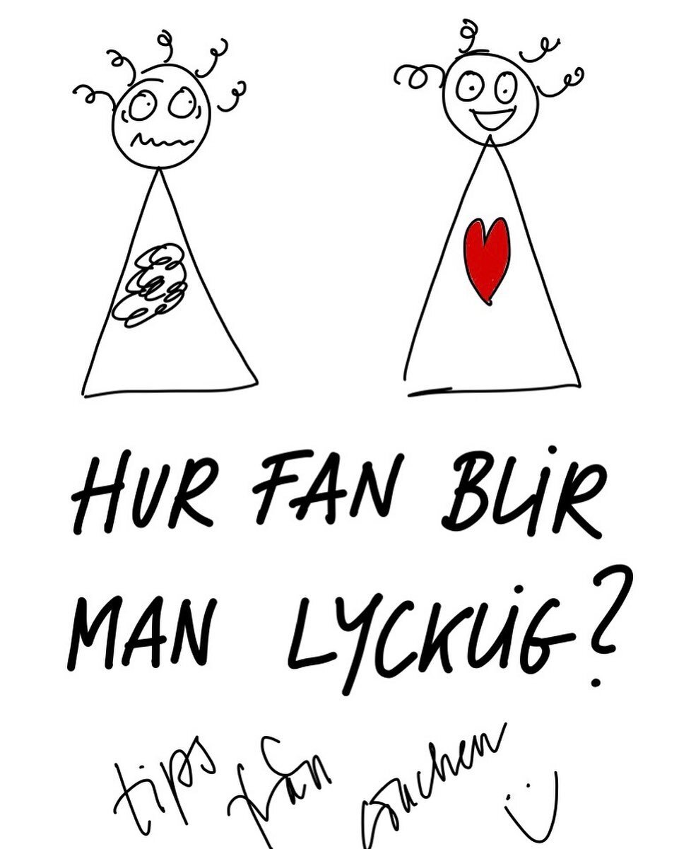 Tips fr&aring;n coachen:
Du m&aring;ste inte ha m&aring;l!
Du m&aring;ste inte ha en plan!
Du m&aring;ste inte f&ouml;rb&auml;ttra allt helt tiden!

Det enda du faktiskt m&aring;ste &auml;r att andas...

Och n&auml;r du g&ouml;r det kanske du hinner 