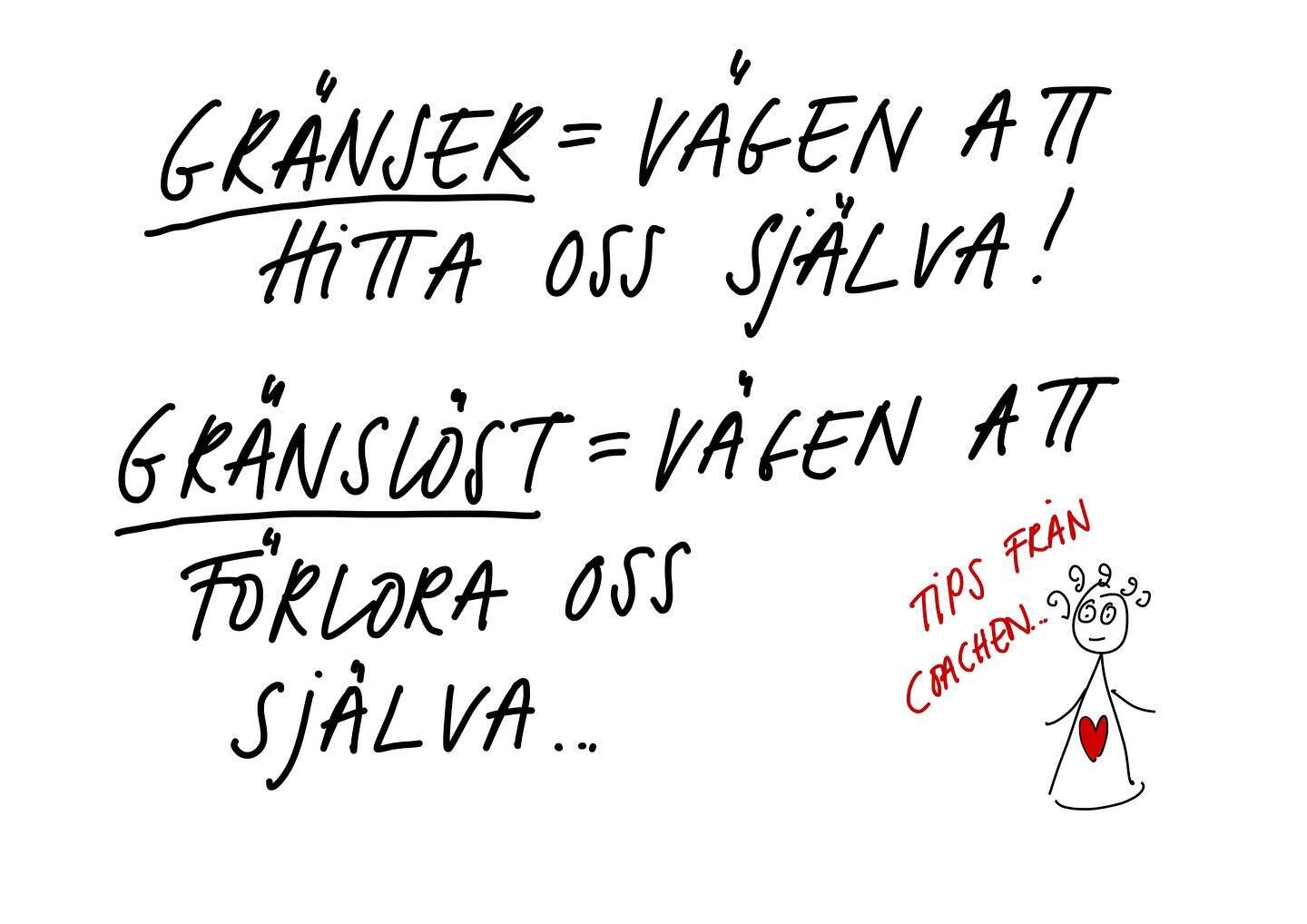 Rapport fr&aring;n verkligheten. Oavsett det var individer eller grupper jag coachade visade sig hela f&ouml;rra veckan ha ett tema: Gr&auml;nss&auml;ttning. F&ouml;r vem g&ouml;r vi saker och varf&ouml;r? St&auml;ller du upp p&aring; saker som egent