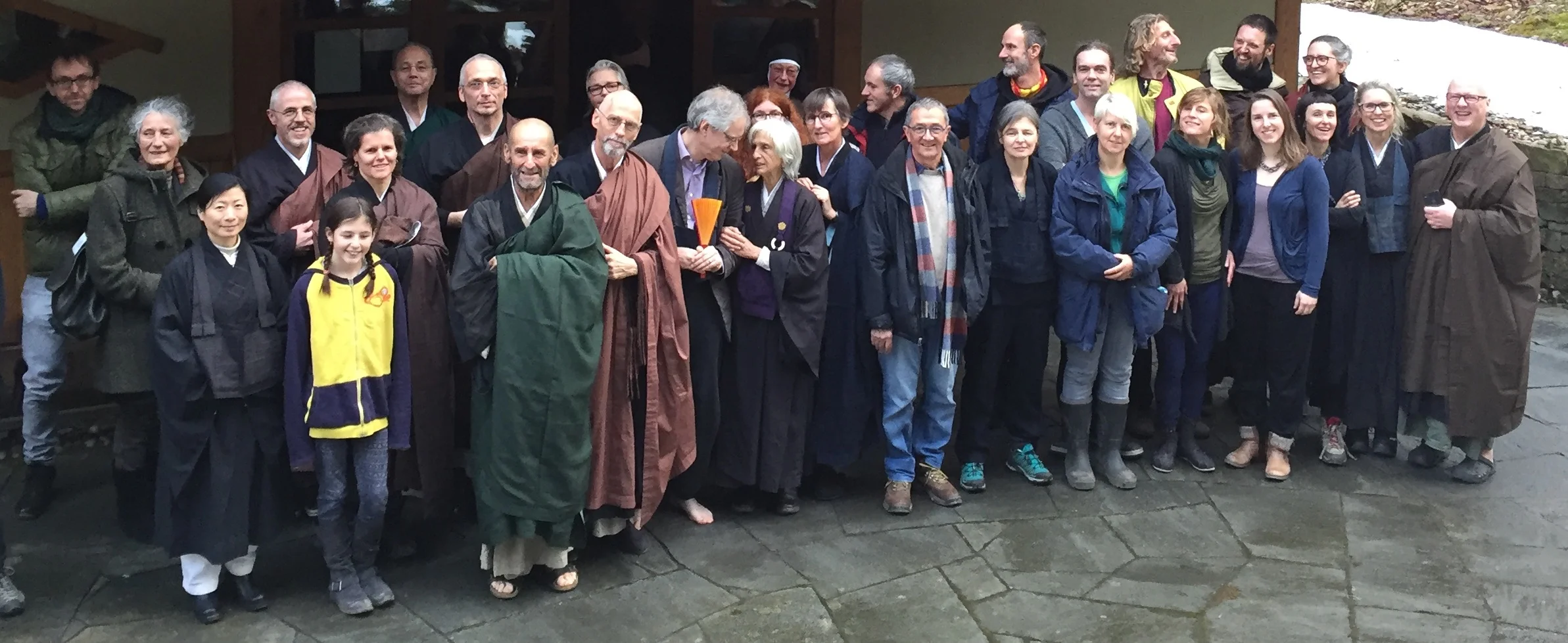 Gruppenfoto vom Abschluss der Praxisperiode 2018