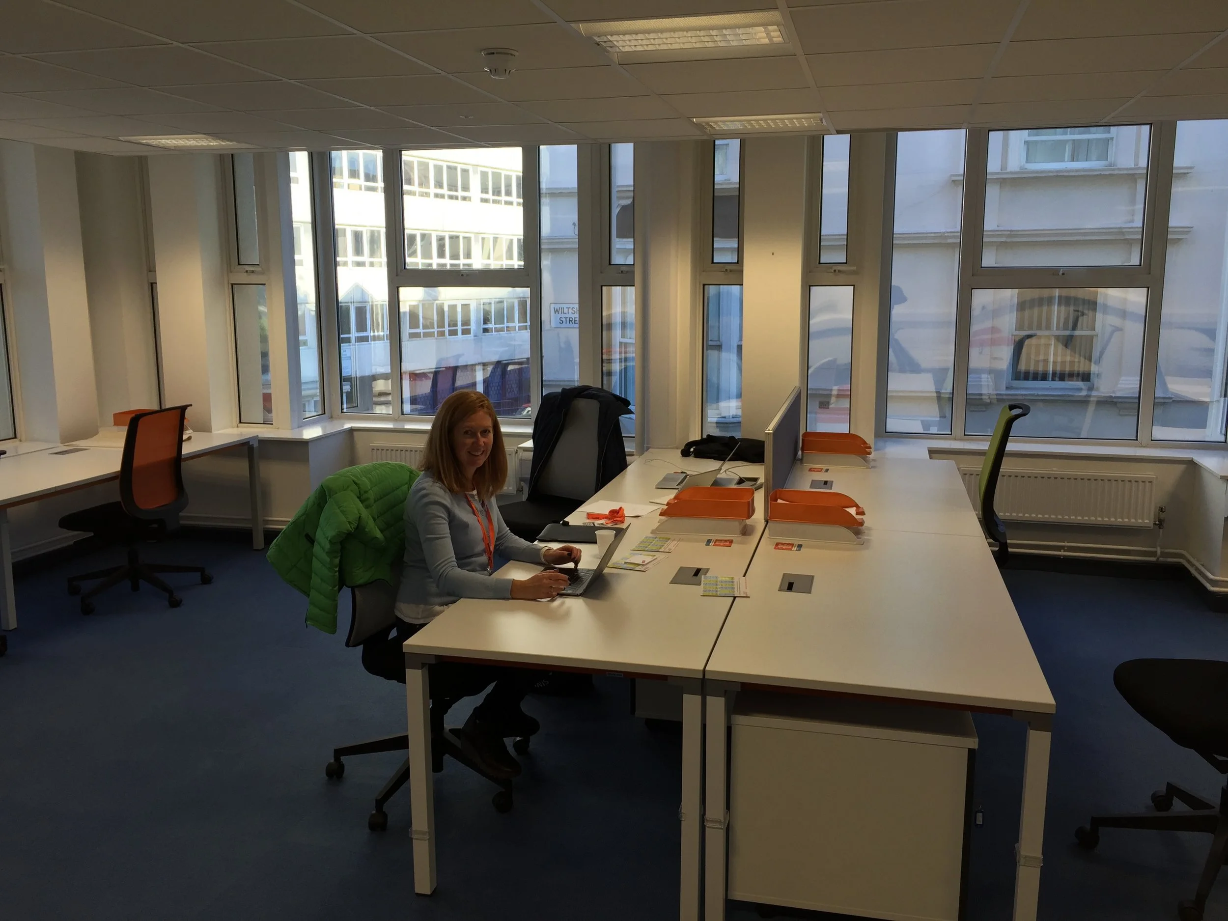 Our first UK office - Portsmouth, 2015
