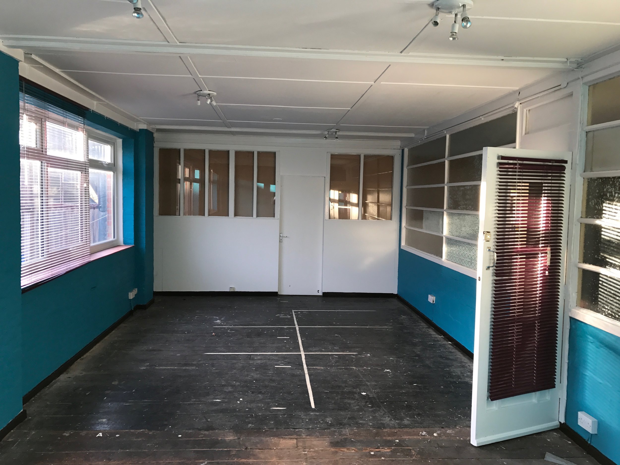 Moving into the "new" UK office, 2016