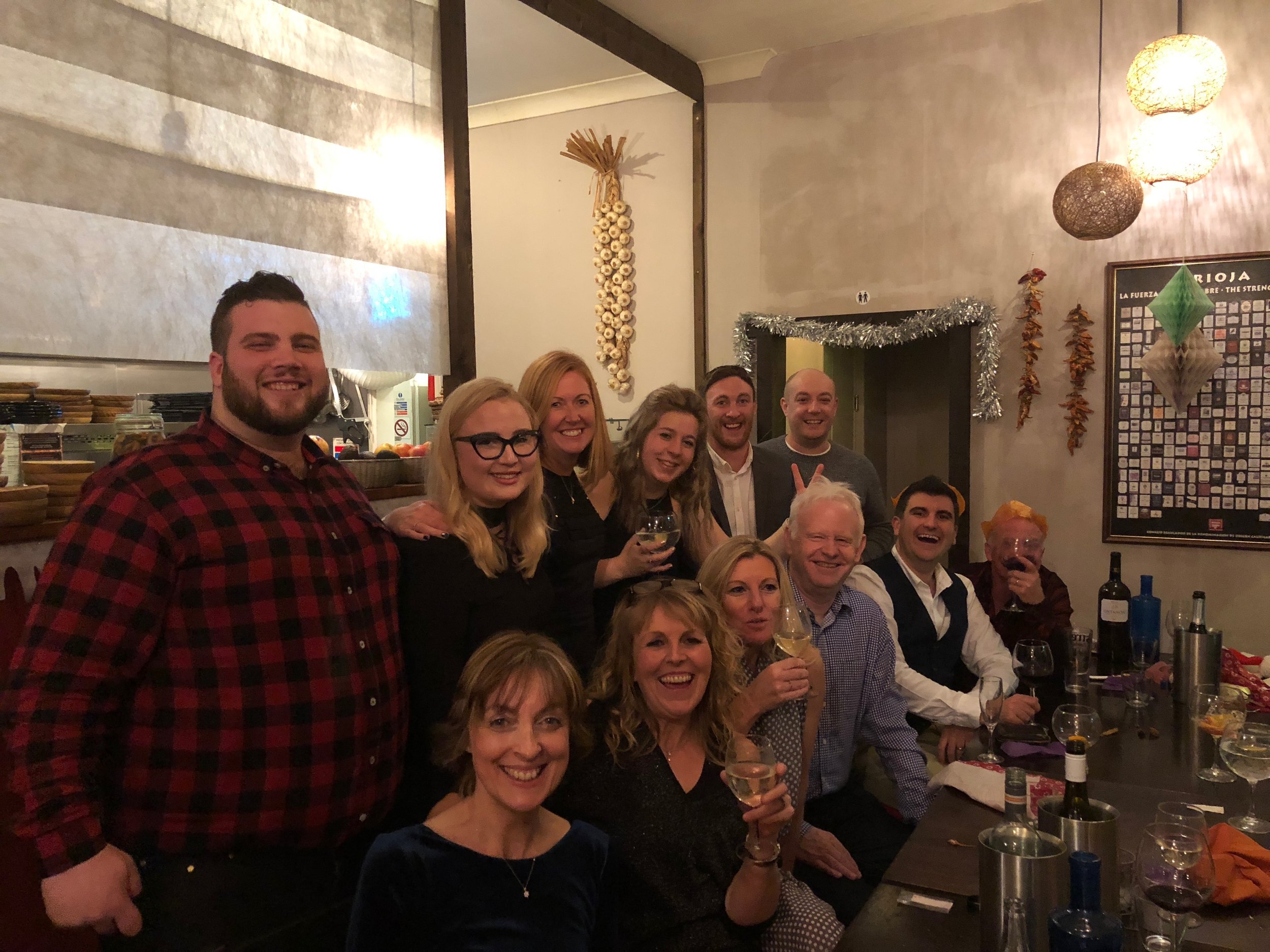 UK team Christmas Party, 2017