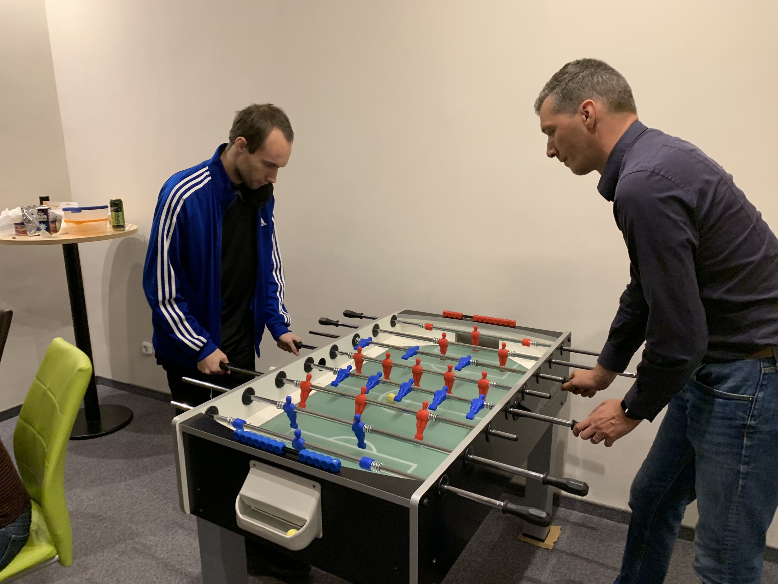 Table football is life in Budapest