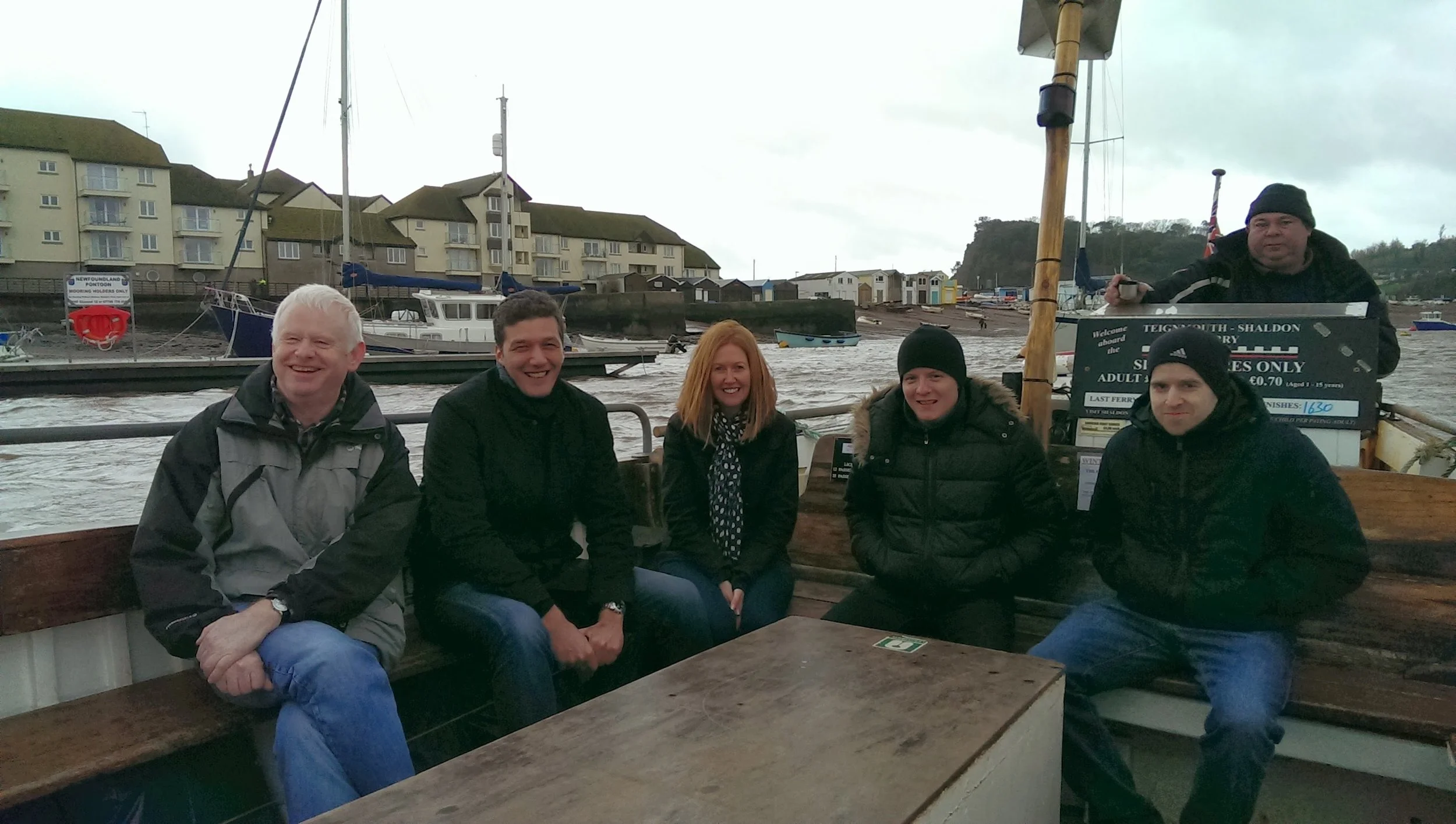 Company boat trip