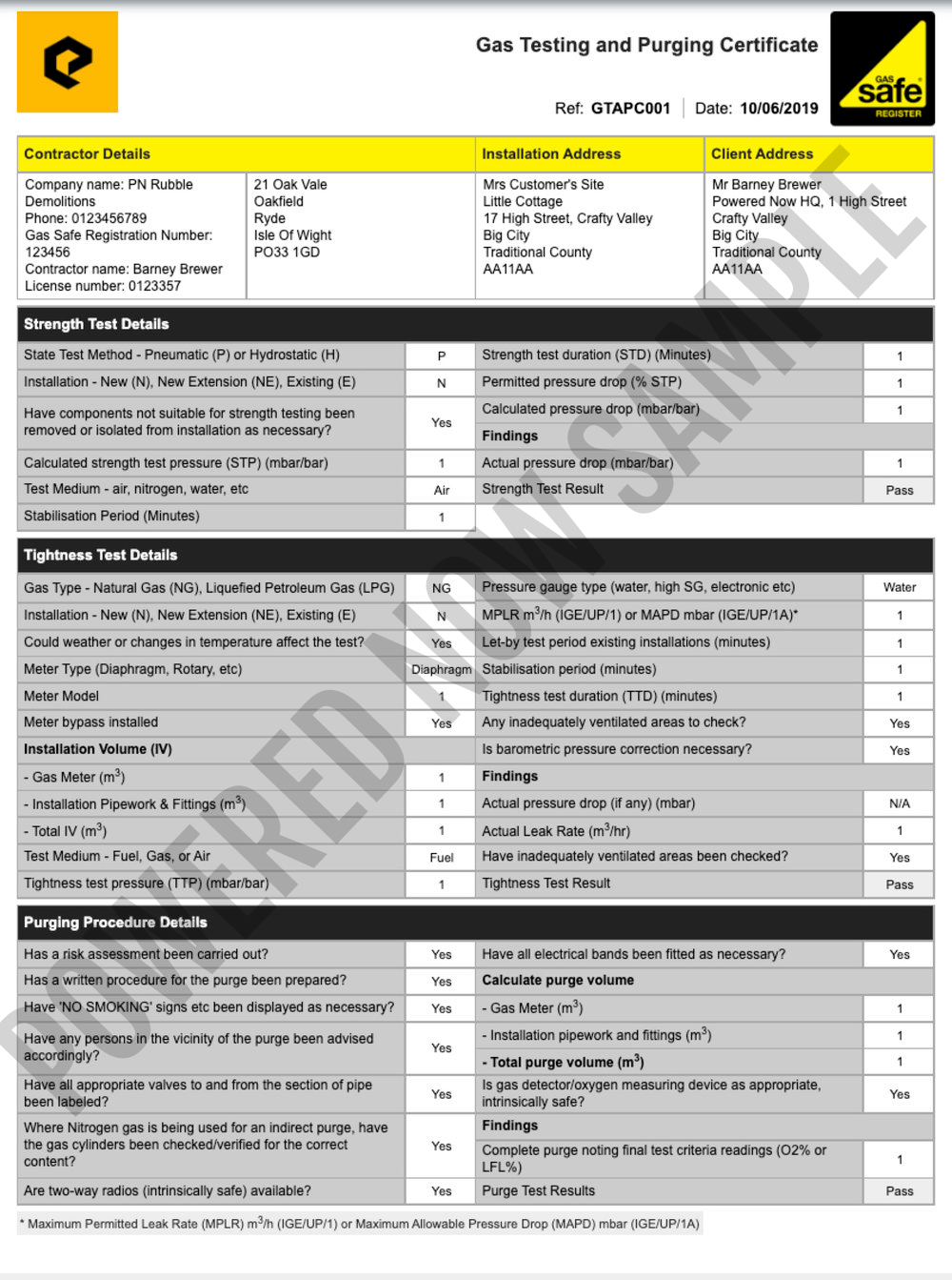 Gas Testing and Purge Certificate Gas Safe Pad 11.png