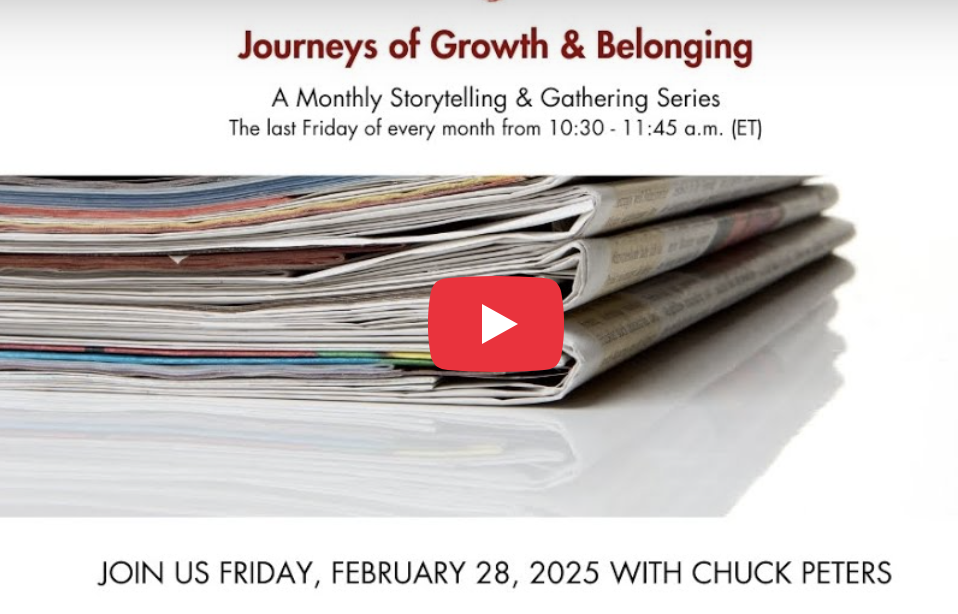 Journeys of Growth &amp; Belonging with Chuck Peters