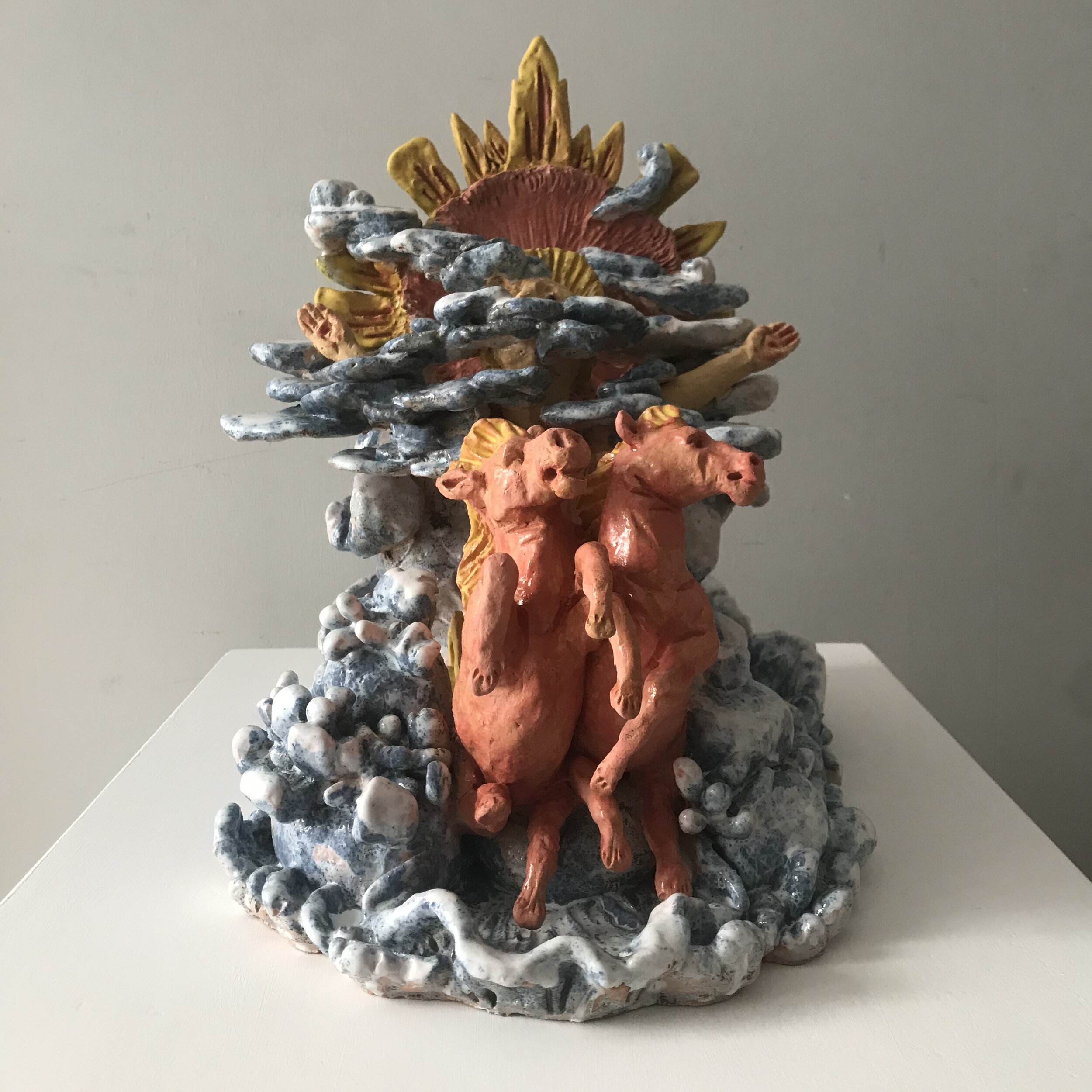 Chris Hammerlein, Here comes the sun, 2017, glaced ceramic (Kopie)