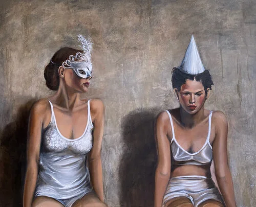Kerstin Dzewior, Frag sie lieber selbst, 2021, 100 x 80 cm