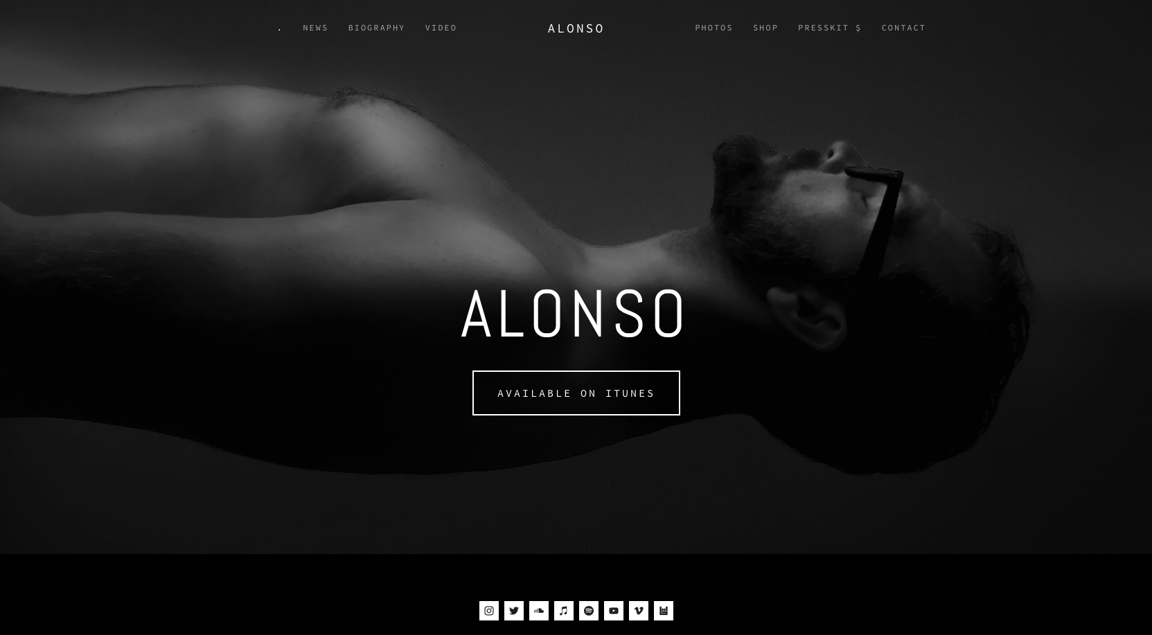 The music of ALONSO is a drama of intricately crafted songs with trip hop, dub and deep house combined with Chapman Stick, digitally altered classical guitars, reimagined analog synths and intimately lyrical vocals. His latest album Ş is available on all digital streaming platforms worldwide .