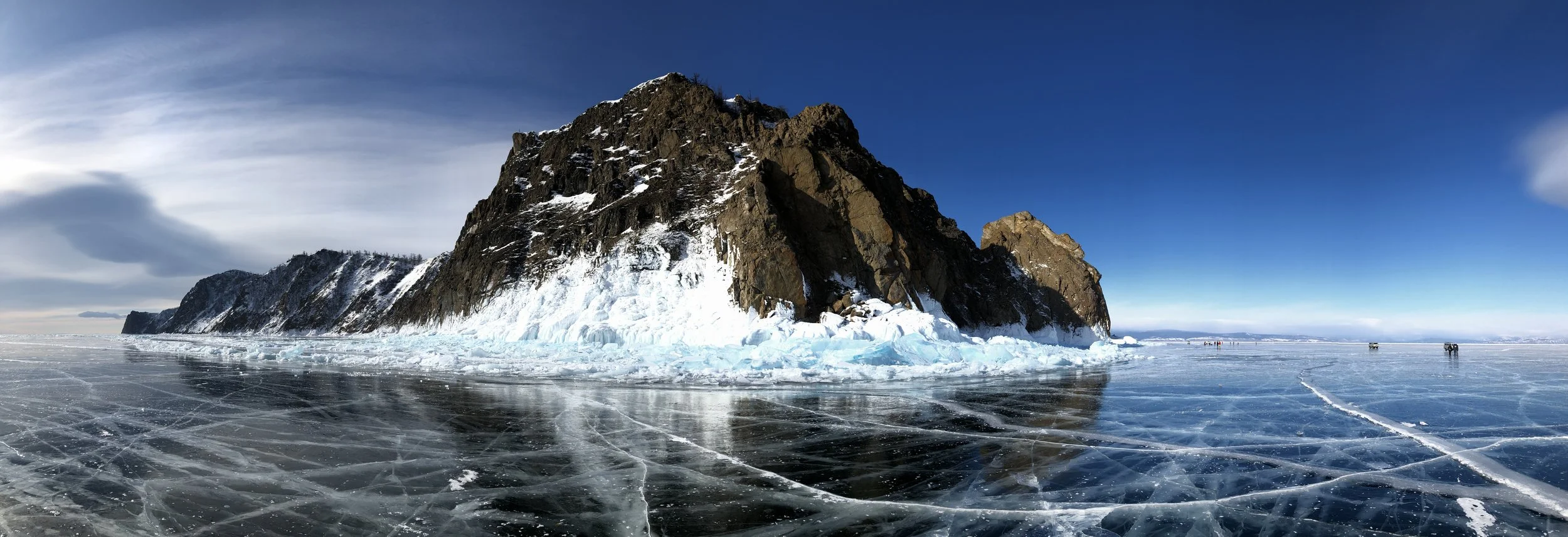 Our view of Olkhon Island’s northern tip, Lake Baikal