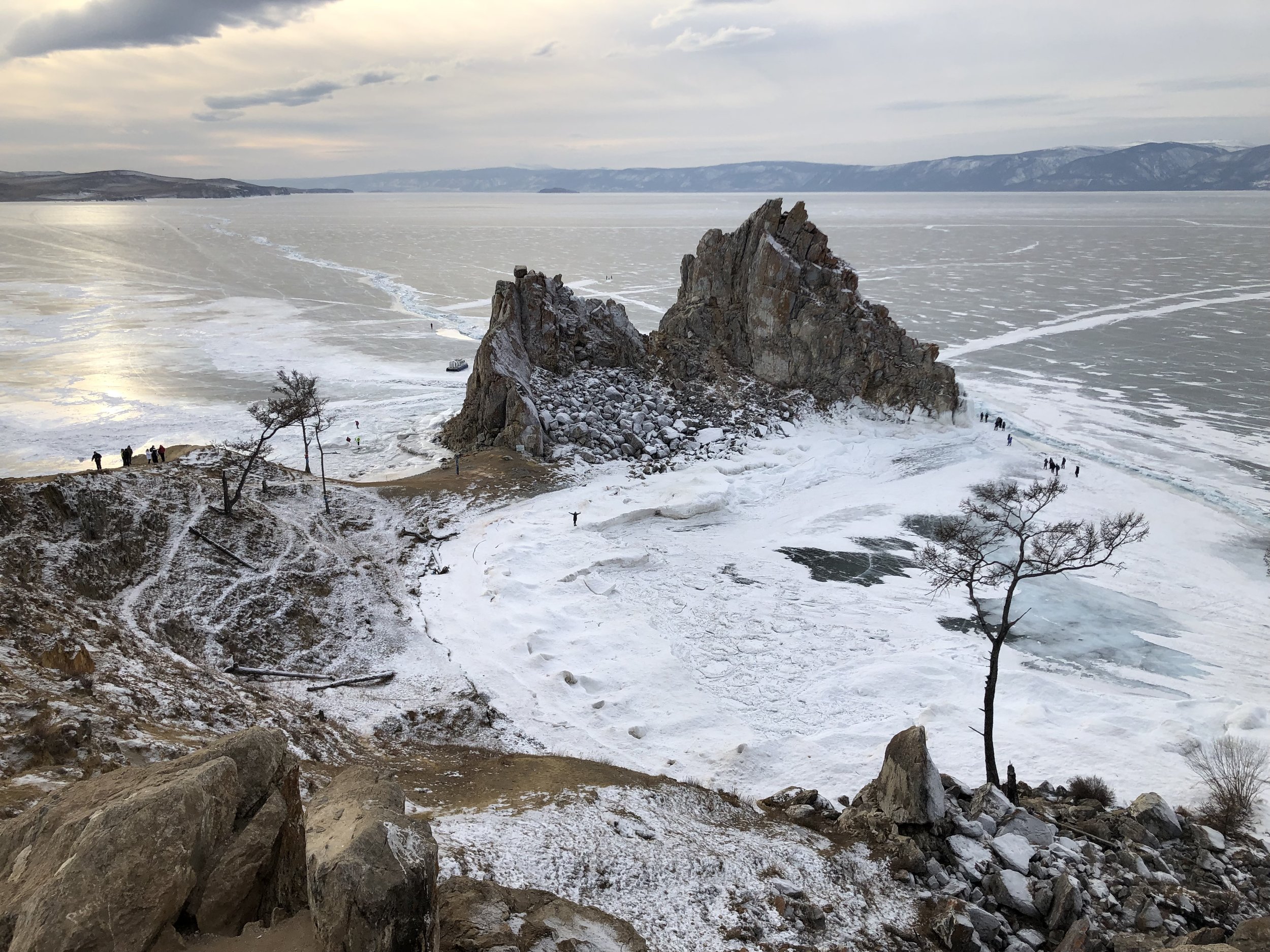 Shamanka rock, Okhan Island, Lake Baikal