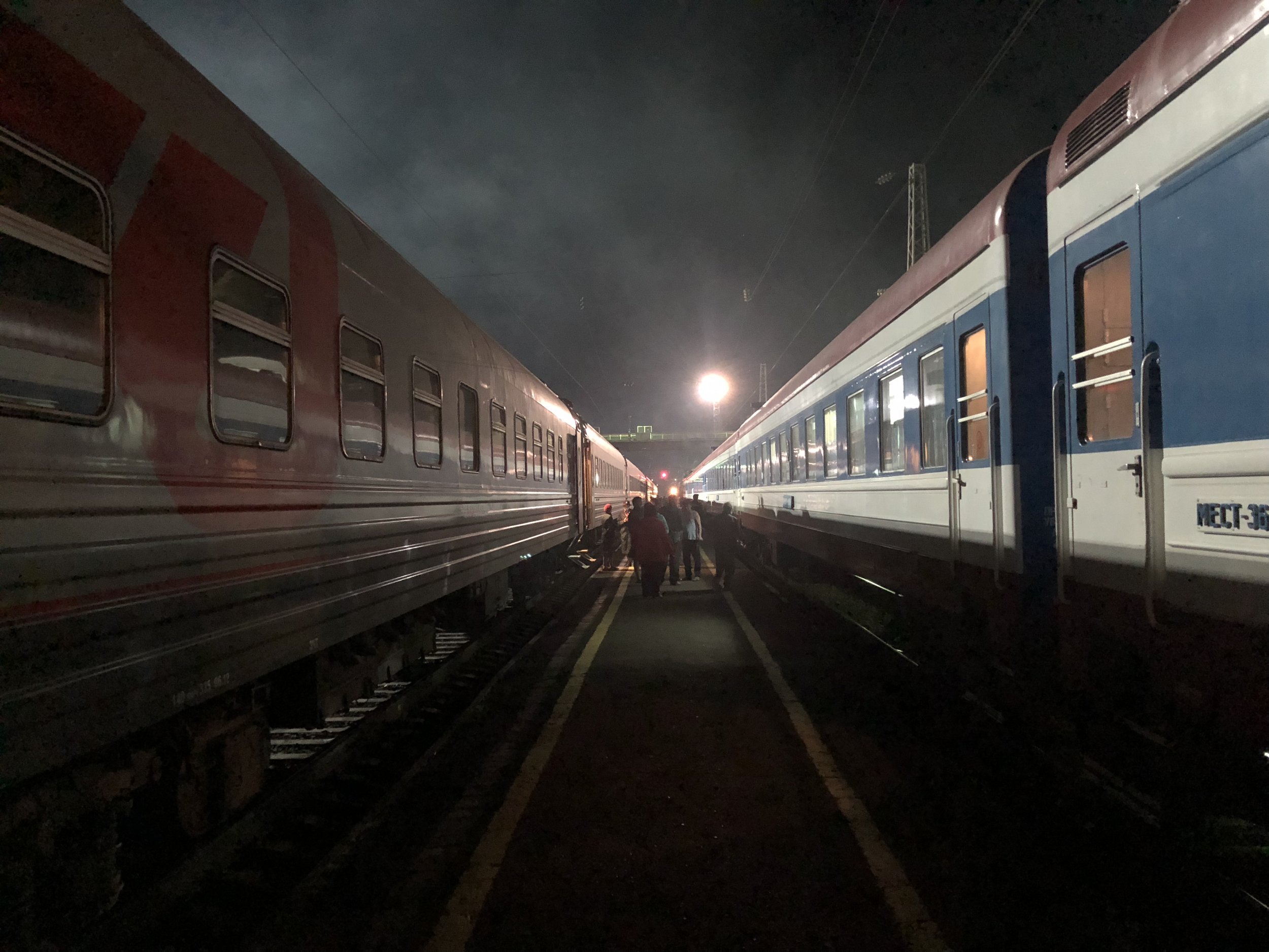 On the way to Irkutsk
