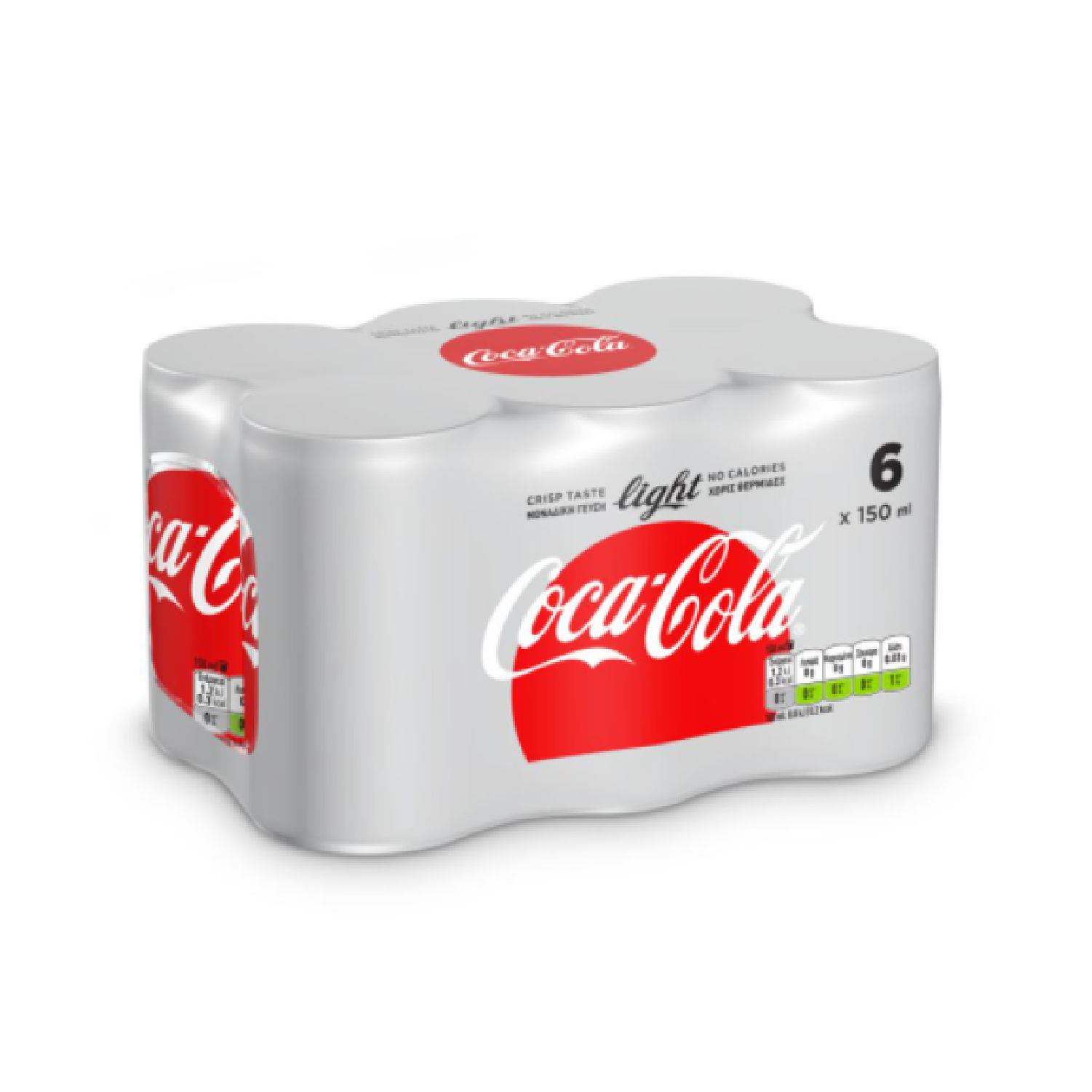 Αναψυκτικό Cola Light Κουτί 6x330ml