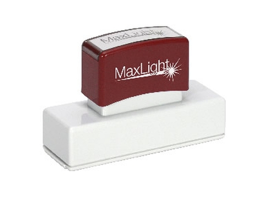 Maxlight XL 265 Pre-Inked Rubber Stamp - Customize Yours!