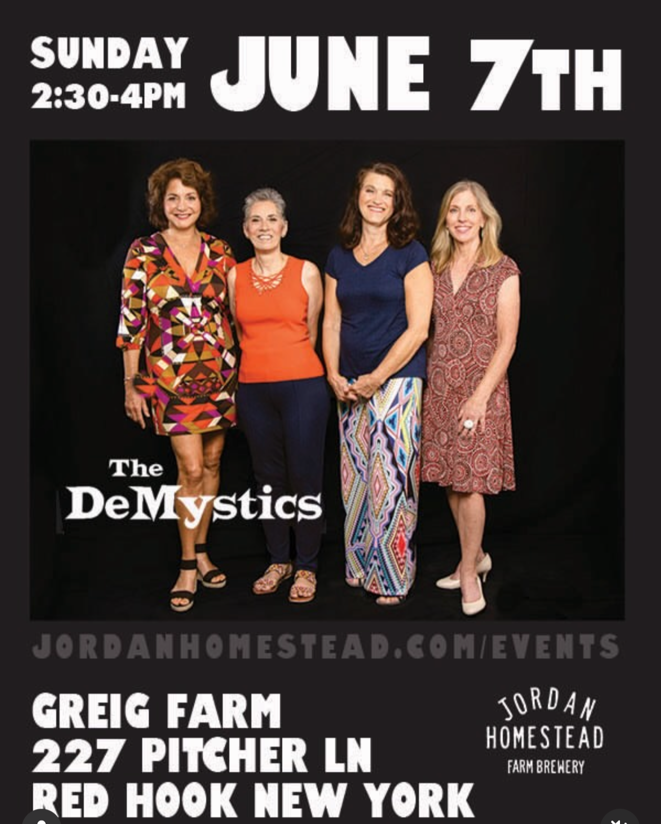 THE BARN TAPROOM - THE DeMYSTICS - An Interactive Show with 4 Psychic Mediums