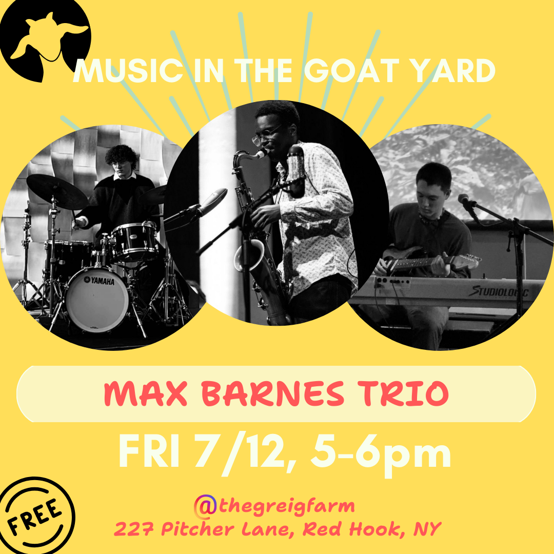 MUSIC IN THE GOAT YARD - MAX BARNES TRIO