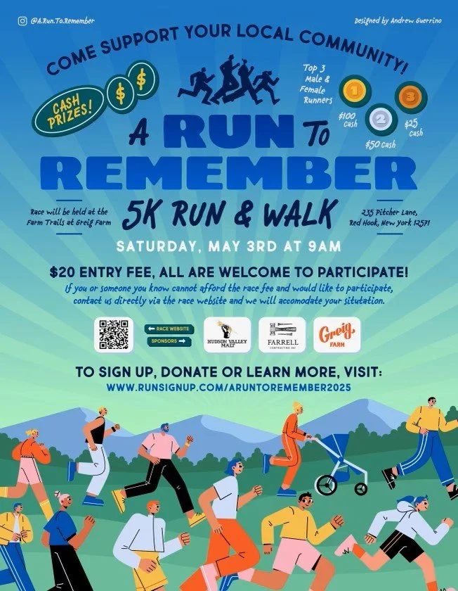 A Run to Remember - 5K Run/Walk on the Farm Trails
