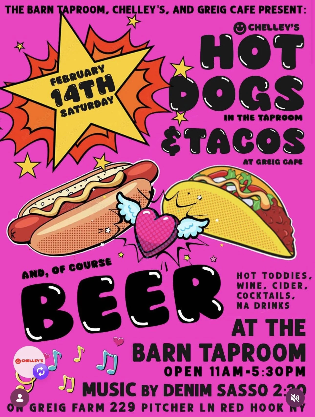 Valentine's Day Happenings - Food, Drinks, Live Music