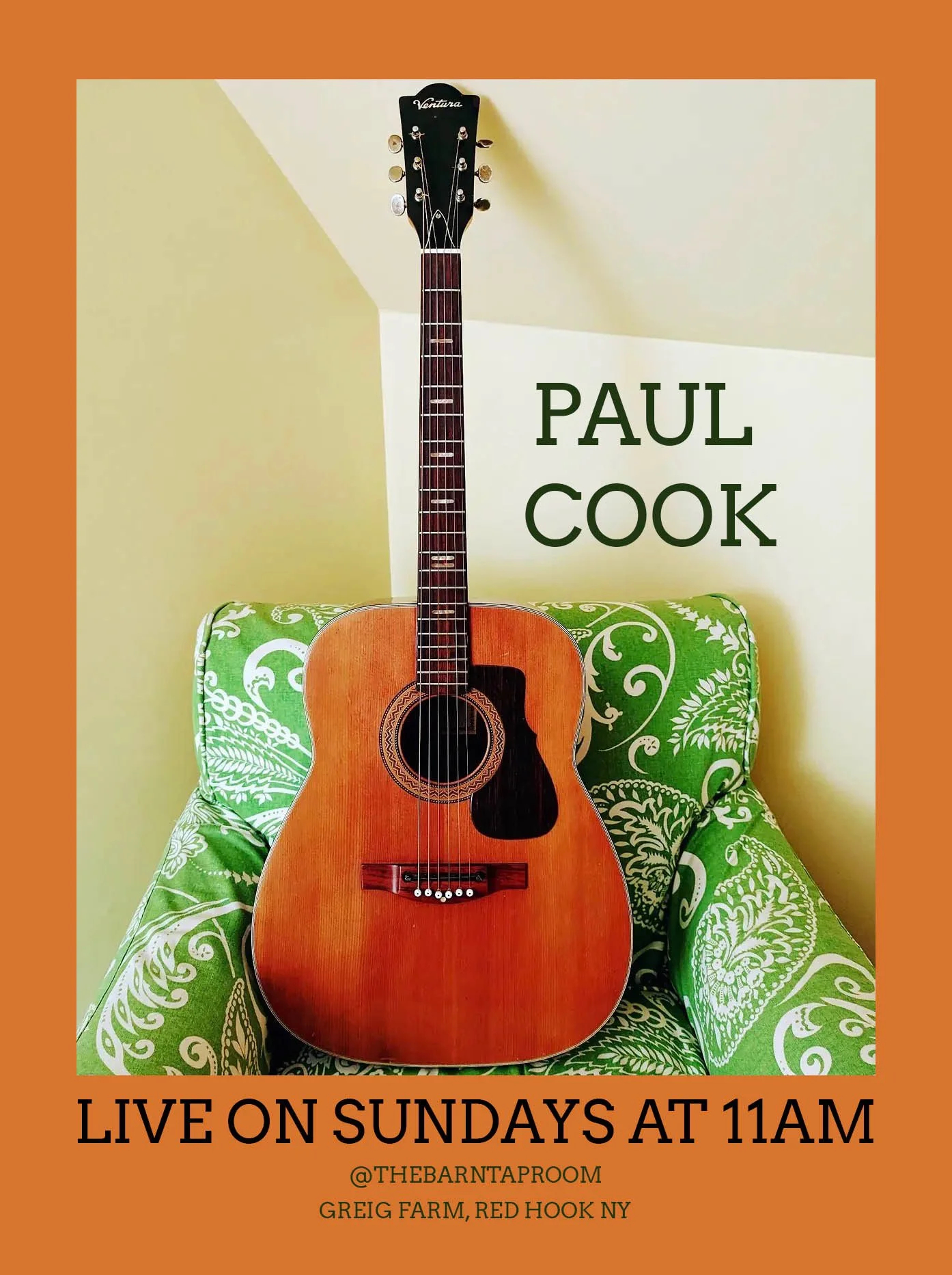 Live Music @ The Barn Taproom - Paul Cook