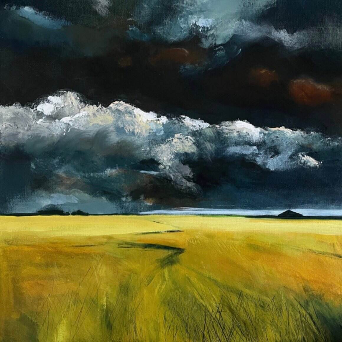 KIRSTEN ELSWOOD
Kirsten is a landscape painter, who tries to capture the 'peace of the wild'. She is primarily concerned with light and atmosphere in landscape.  She studied Fine Art in Exeter and continues her professional practice at Newlyn School 