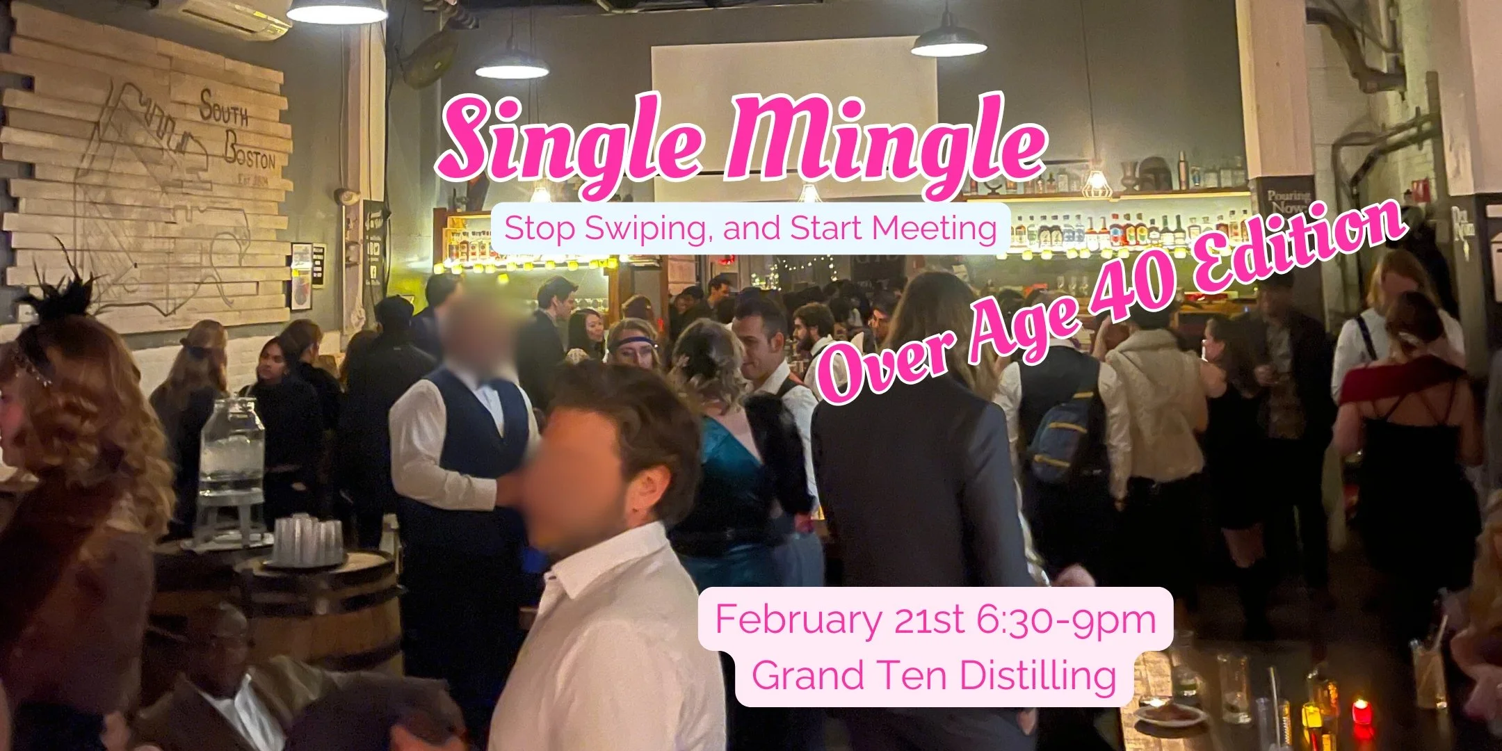 February 21st: Single Mingle! Ages 40+