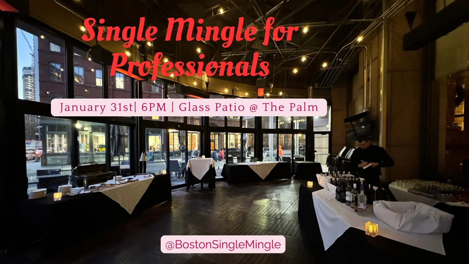January 31st: Single Mingle for Professionals 