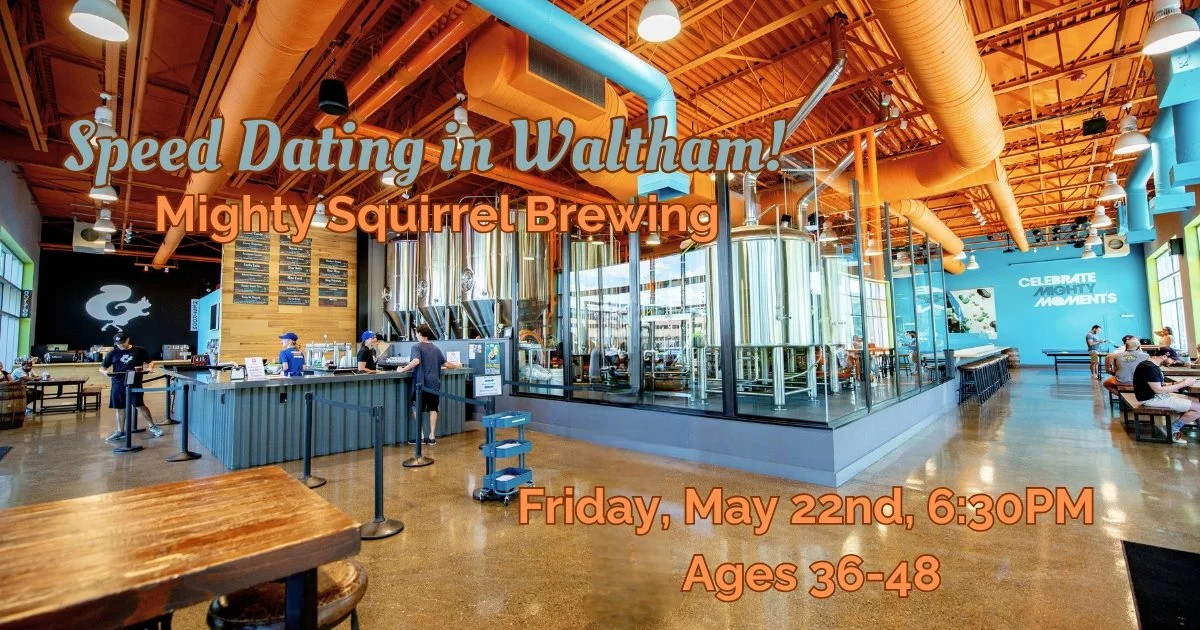 Speed Dating in Waltham, Ages 36-48