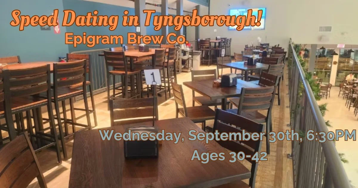 Speed Dating in Tyngsborough, Ages 30-42