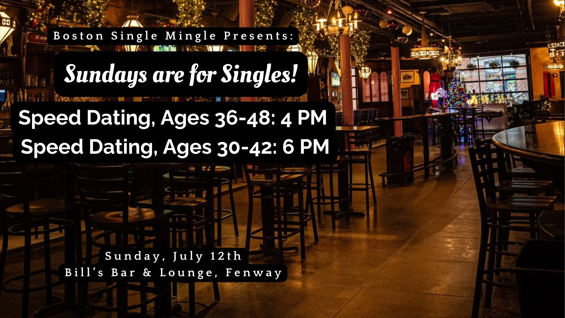 Sundays are for Singles!