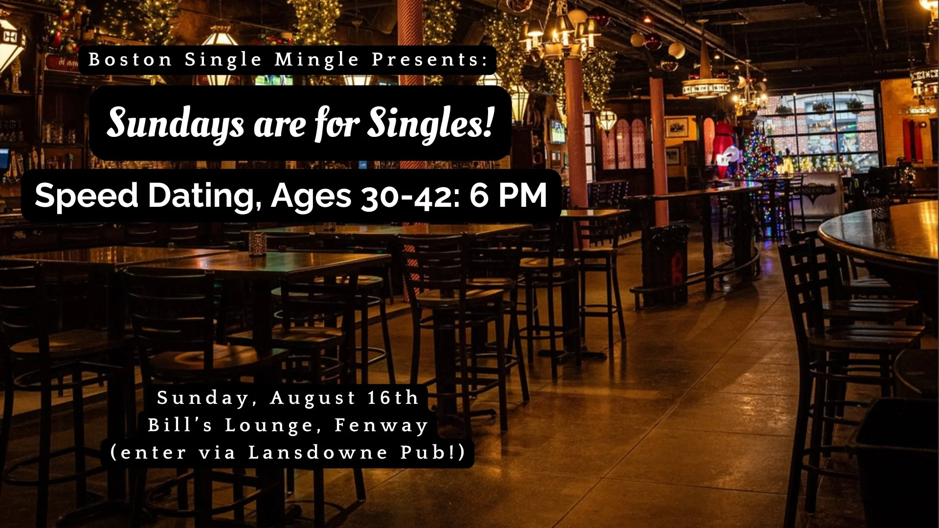 Sundays are for Singles! 