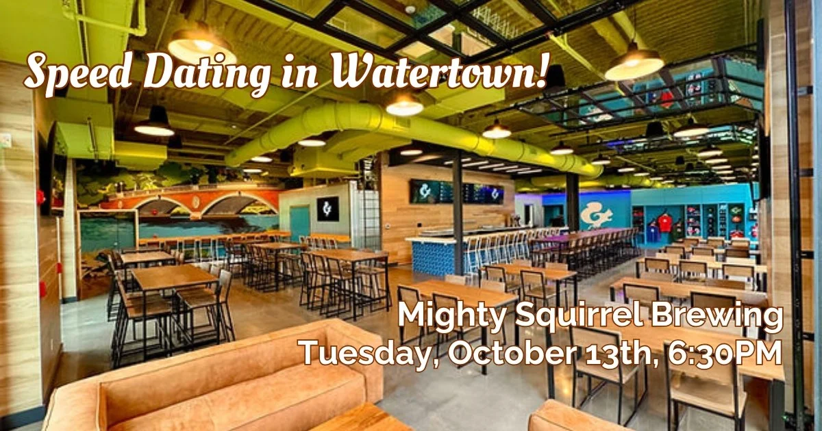 Speed Dating in Watertown, Ages 30-42 