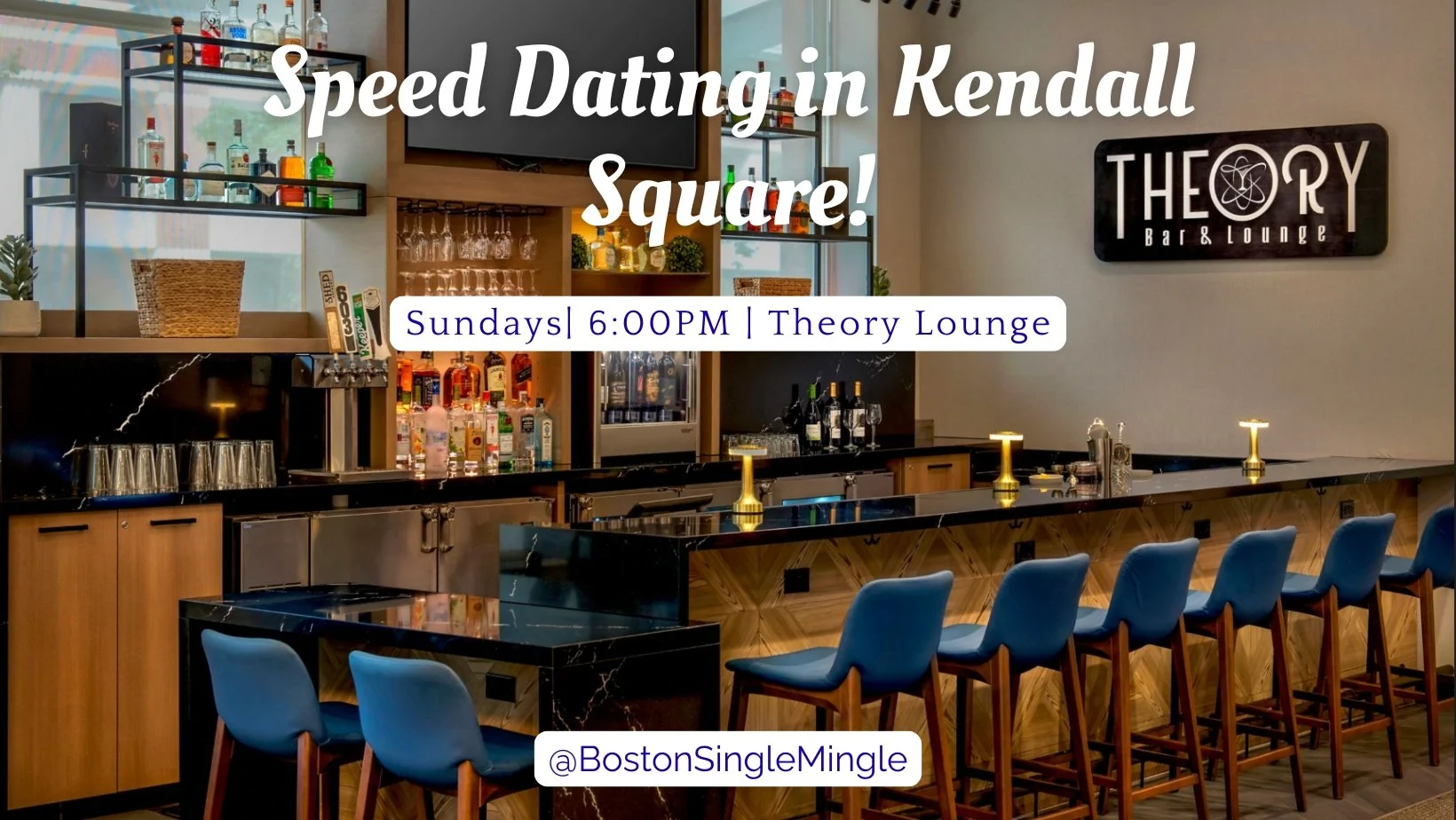 Sunday, October 18th: Speed Dating in Cambridge! (Ages 29-39)