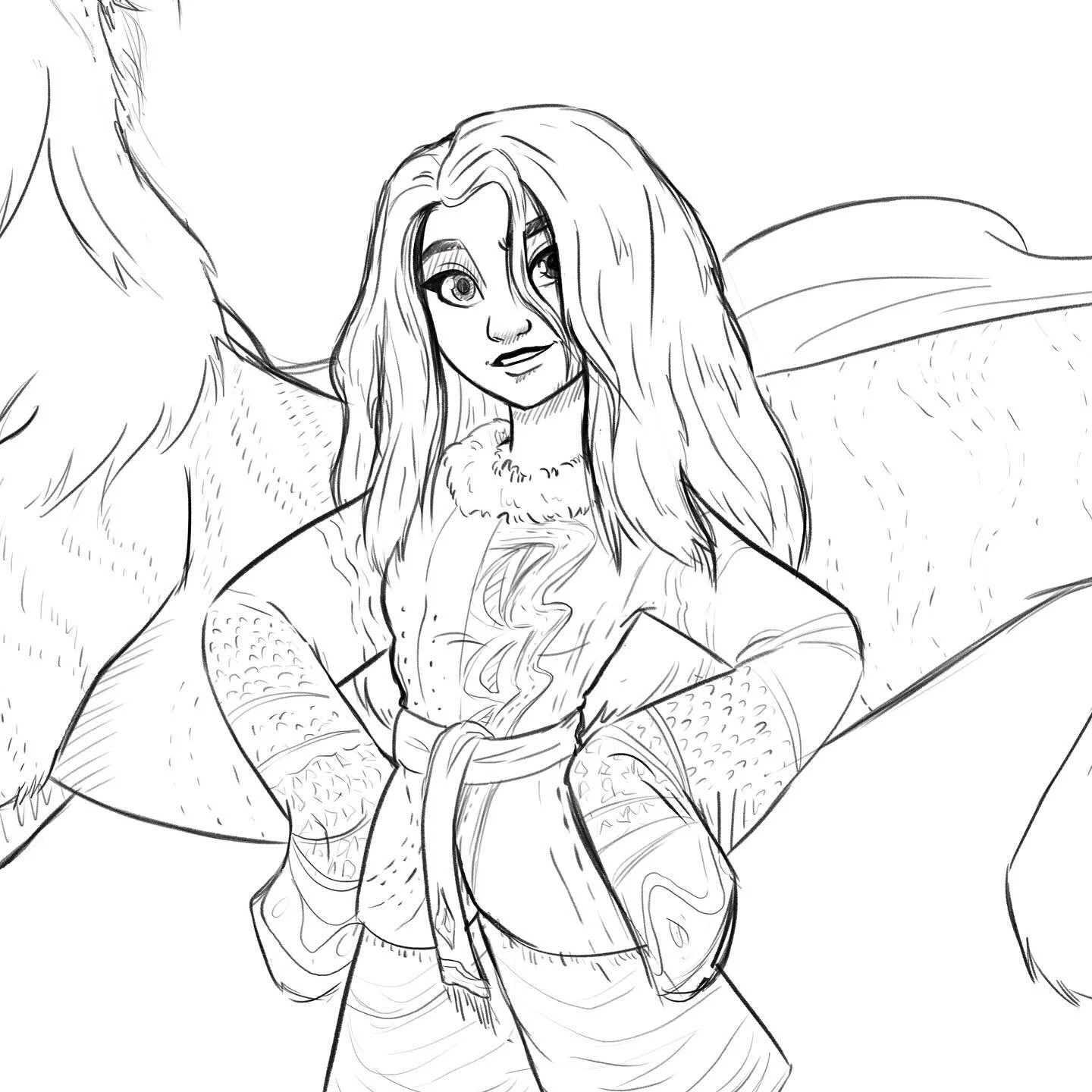 Here&rsquo;s a Sisu update! I wasn&rsquo;t able to draw today, but tomorrow I should be able to start the coloring! 

#wip #rayaandthelastdragon #sisurayaandthelastdragon #photoshop #cintiq27qhd #photoshopart #digitalart #digitaldrawing #digitalillus