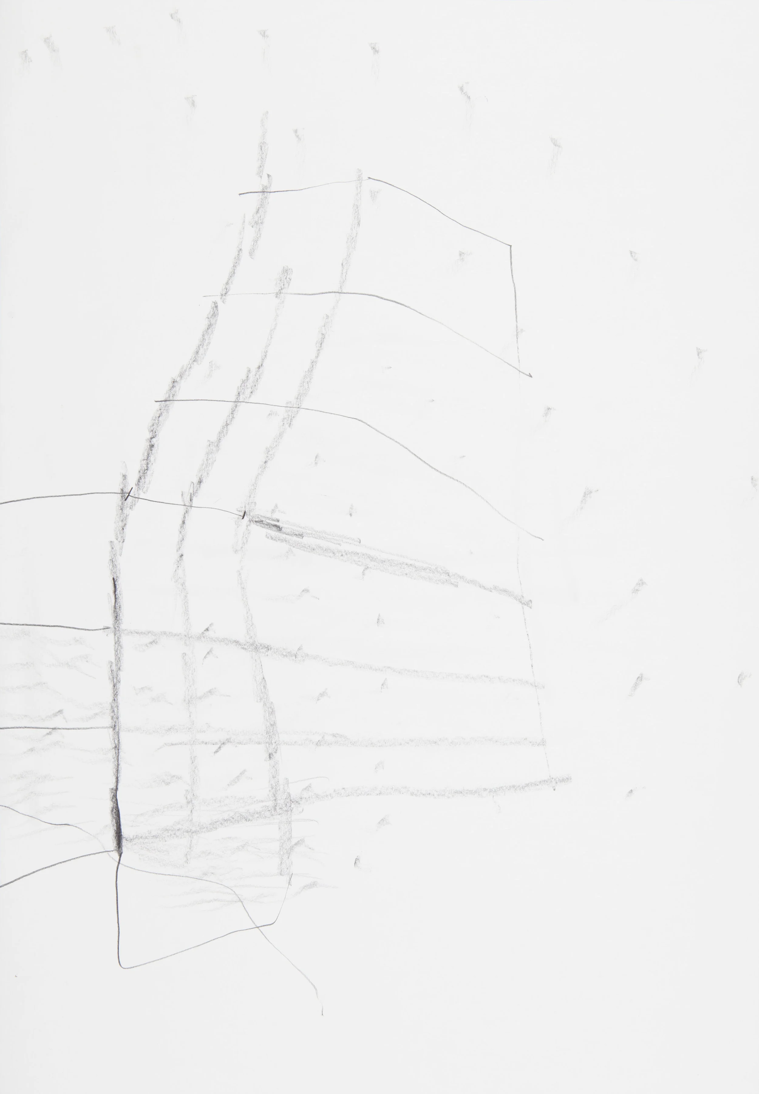 simple drawing 1 pencil on paper, 35x50cm