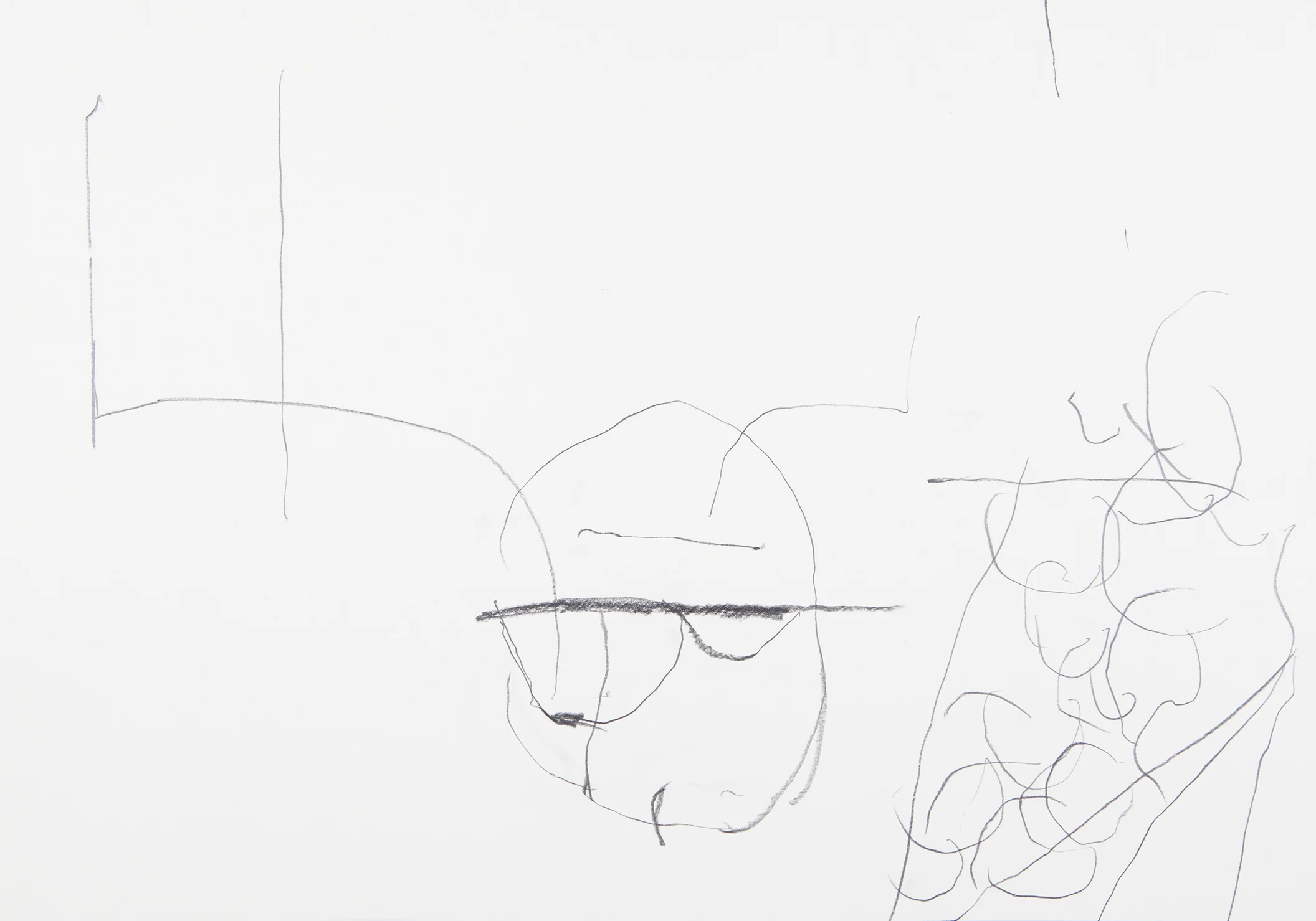 s.d. 6 pencil on paper, 35 x 50 cm