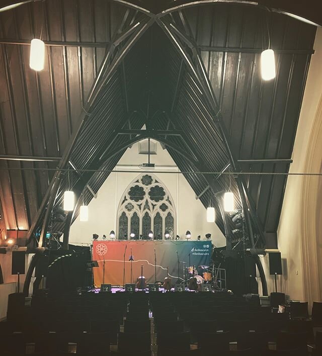 Stage is set for our sold out show tonight in @theduncairn