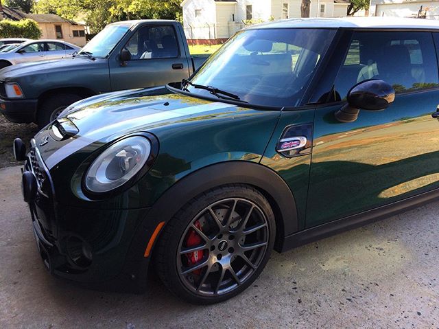 Jeremy stopped by for a quick install of a DINAN Sport module. We&rsquo;ve also fitted his car with JCW brakes, lowering springs and a larger rear sway bar. #midlandsmotorworks #wemakethingsgo #mini #f56 #dinan #letsmotor #columbiasc